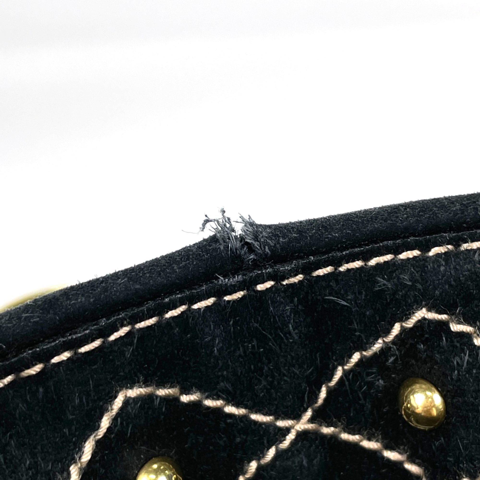 Suede Tote Bag (Pre-Owned) - Gucci - Modalova