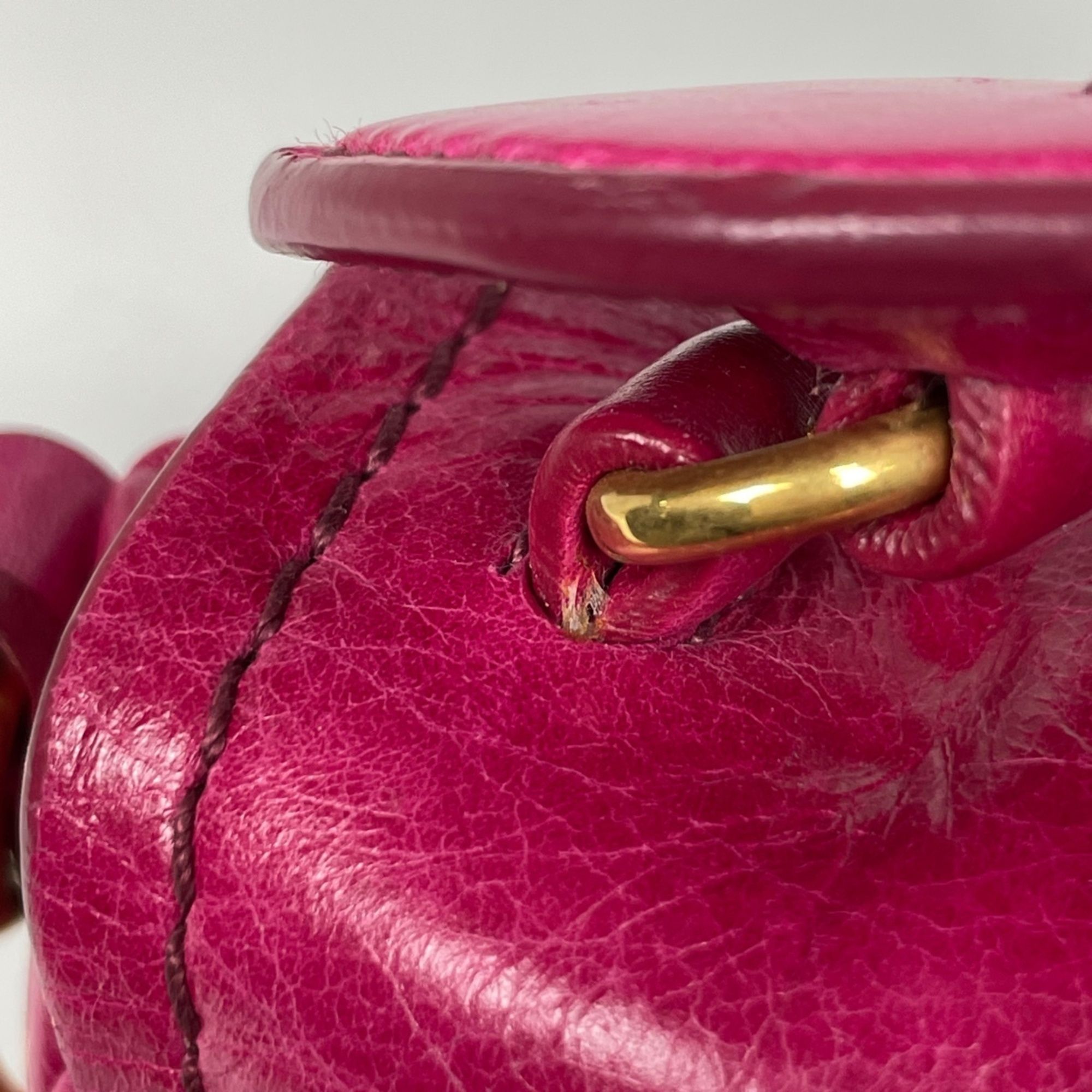 Leather Handbag (Pre-Owned) - Prada - Modalova
