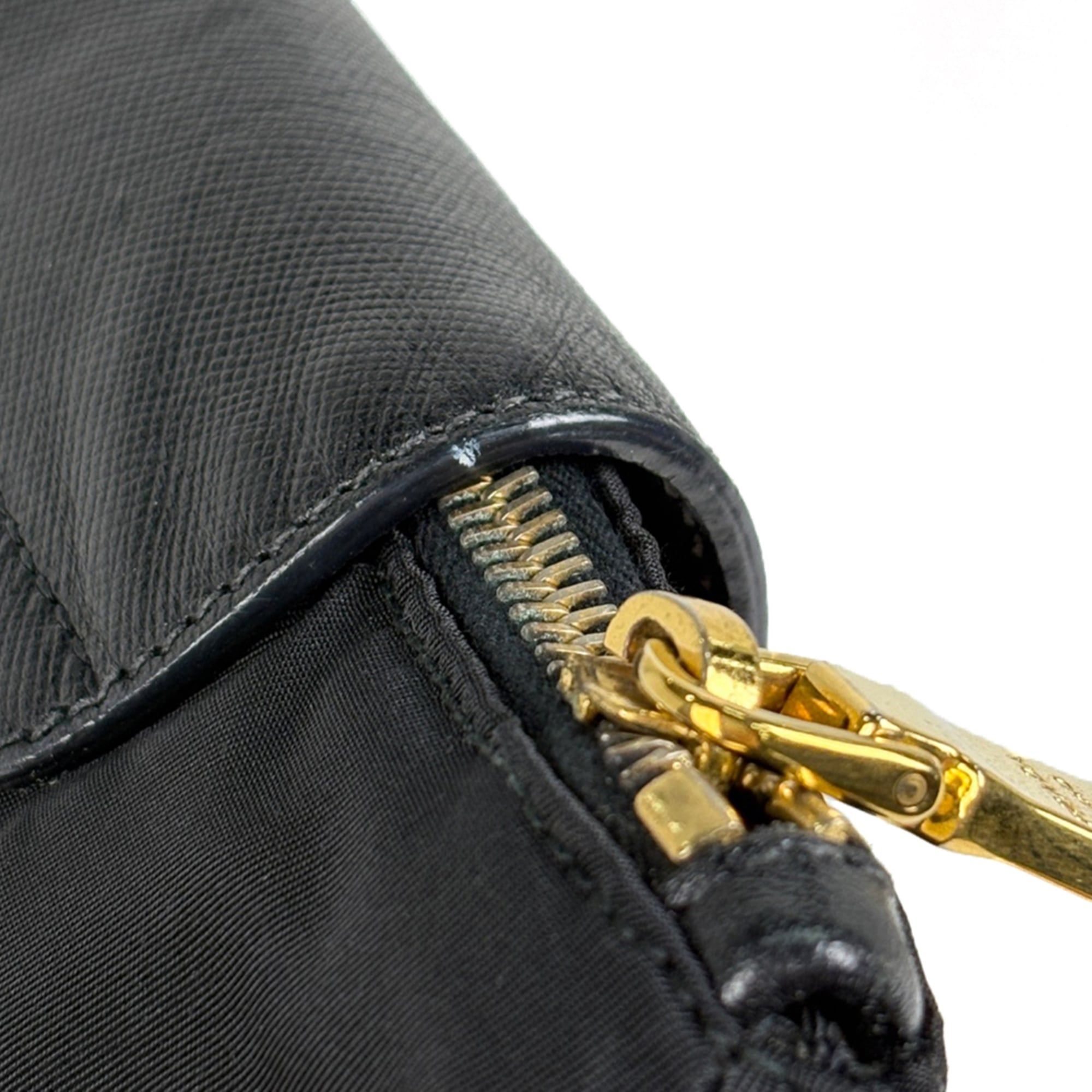Nylon Leather Shoulder Bag (Pre-Owned) - Prada - Modalova