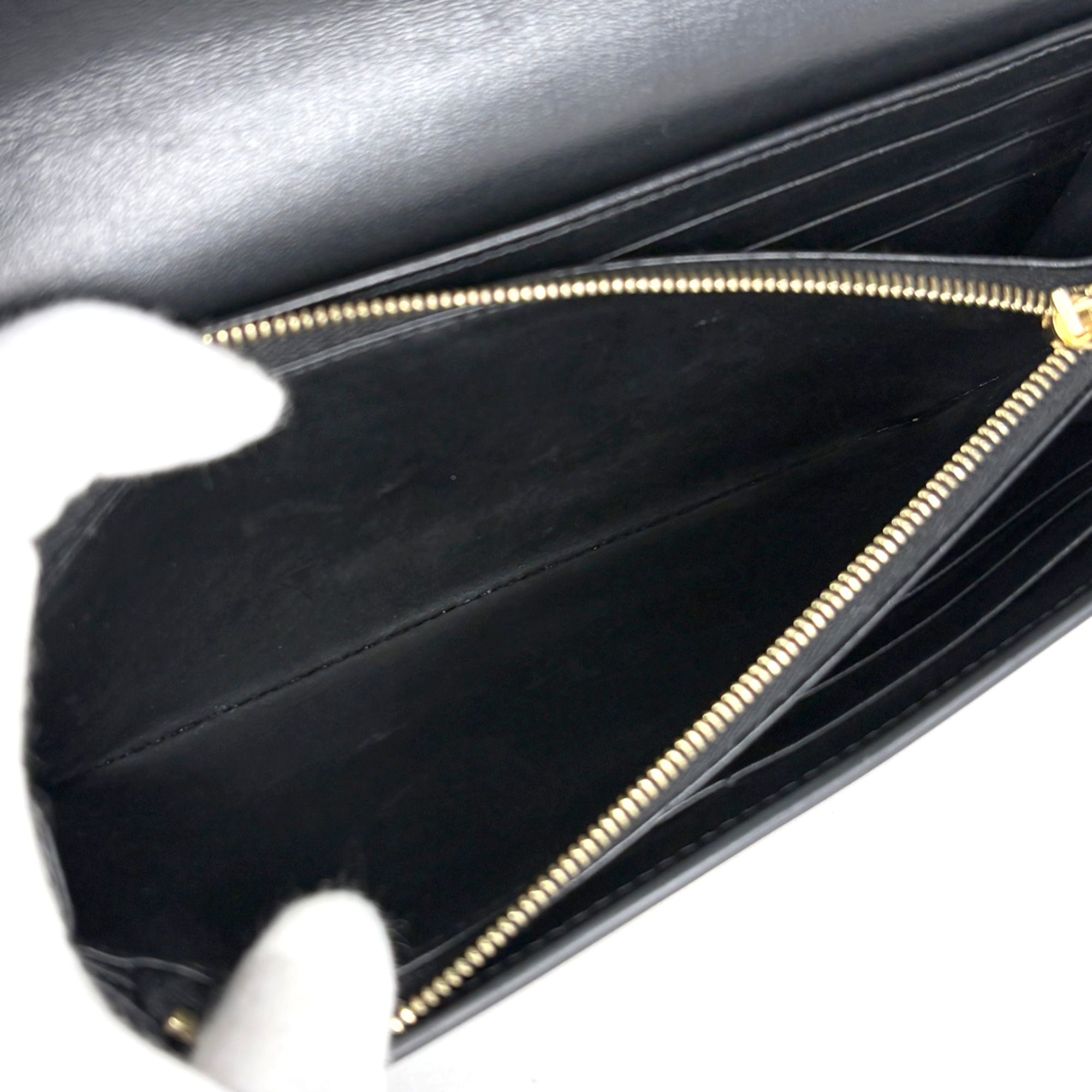 Leather Long Wallet (Bi-Fold) (Pre-Owned) - Celine - Modalova