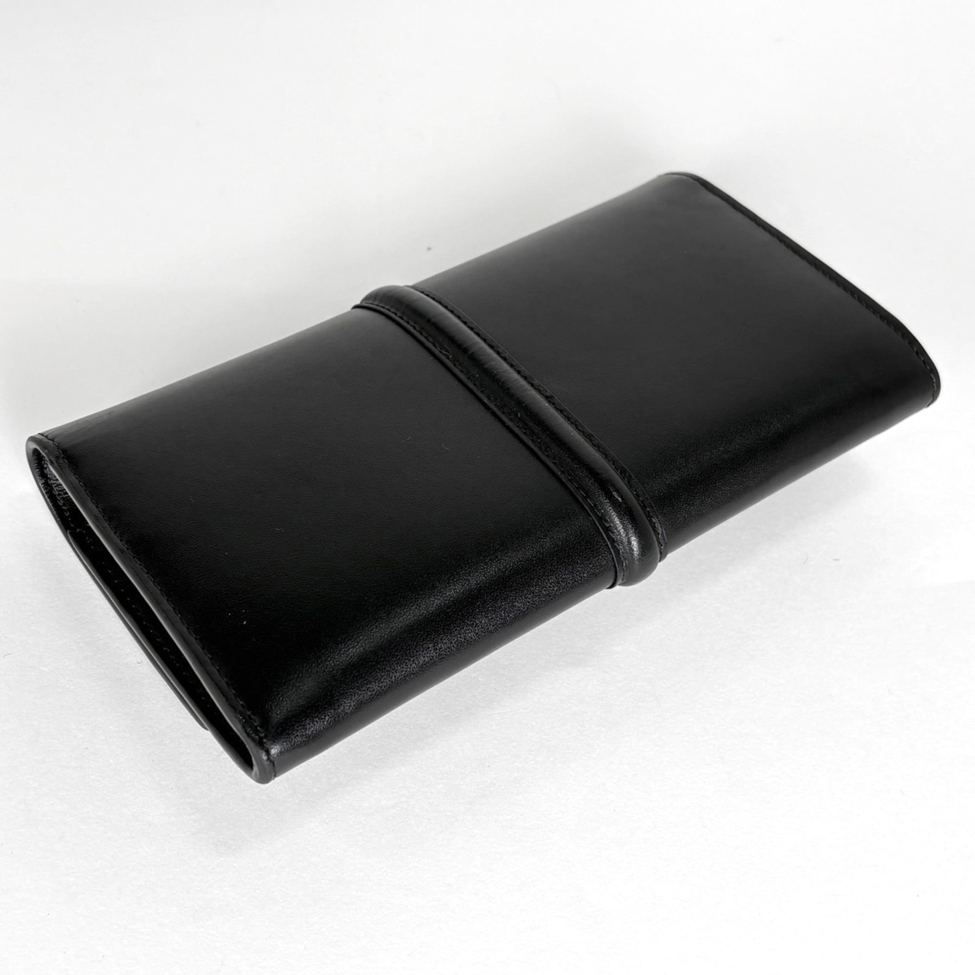 Leather Long Wallet (Bi-Fold) (Pre-Owned) - Celine - Modalova