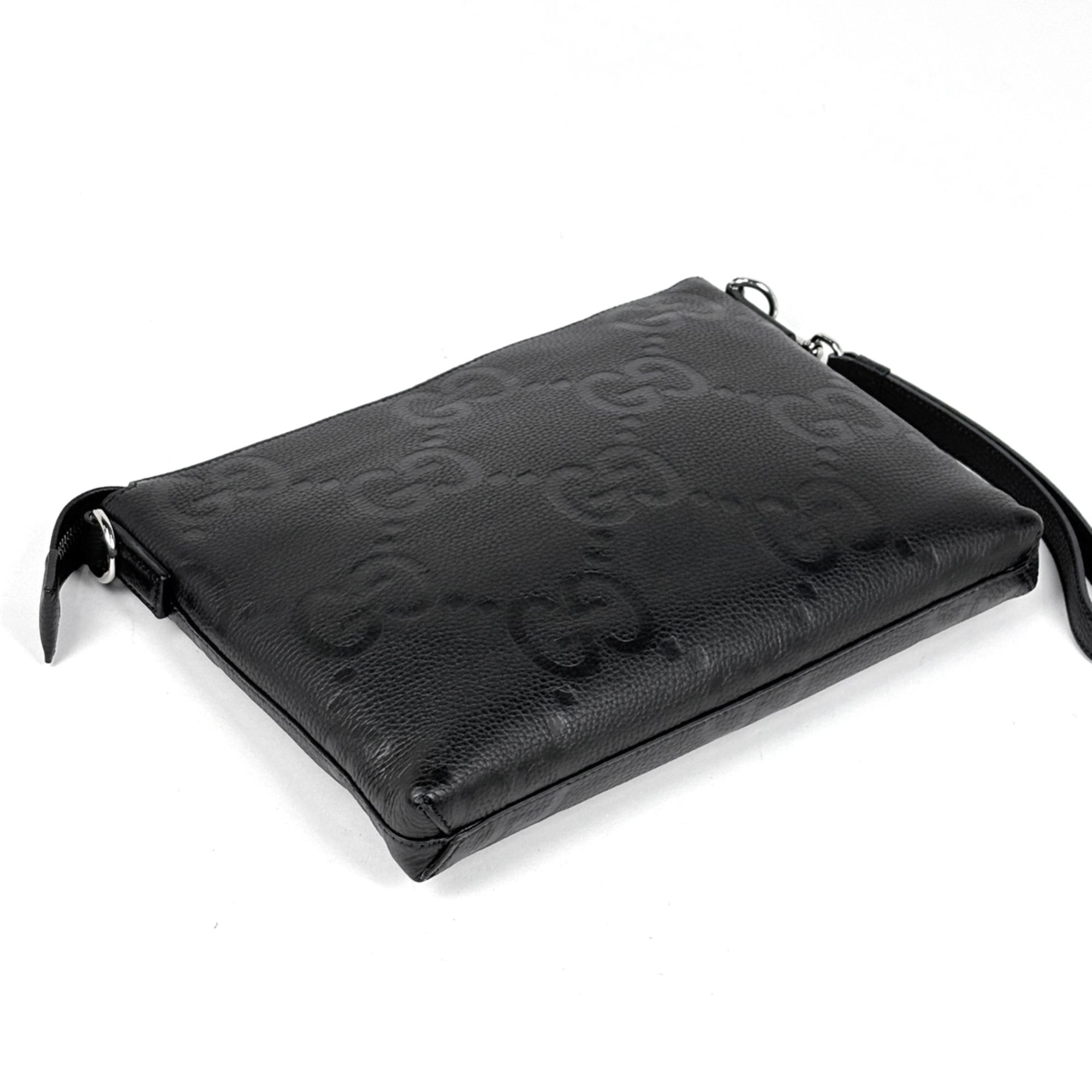 Leather Clutch Bag (Pre-Owned) - Gucci - Modalova