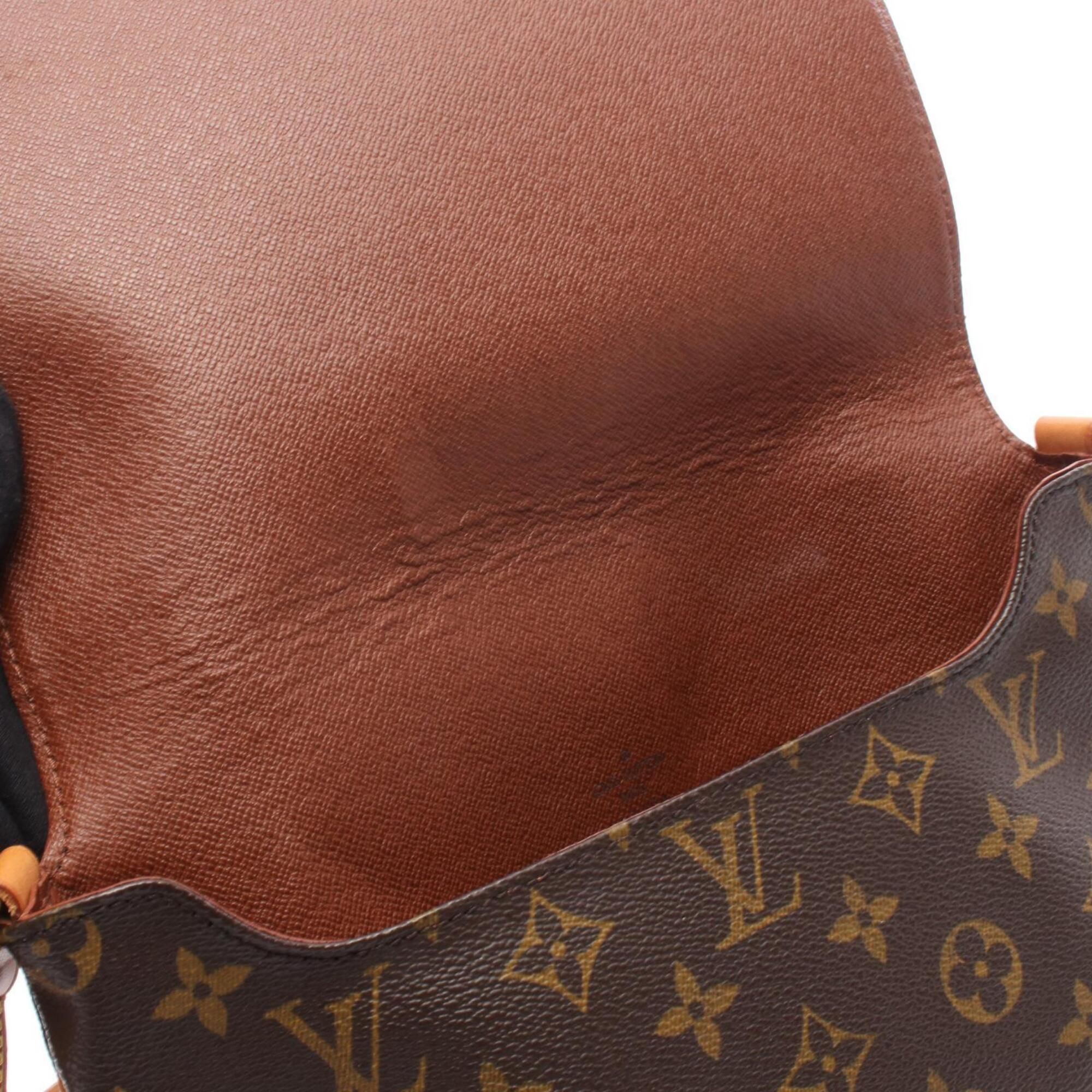 Monogram Coated Canvas Leather Shoulder Bag (Pre-Owned) - Louis Vuitton - Modalova