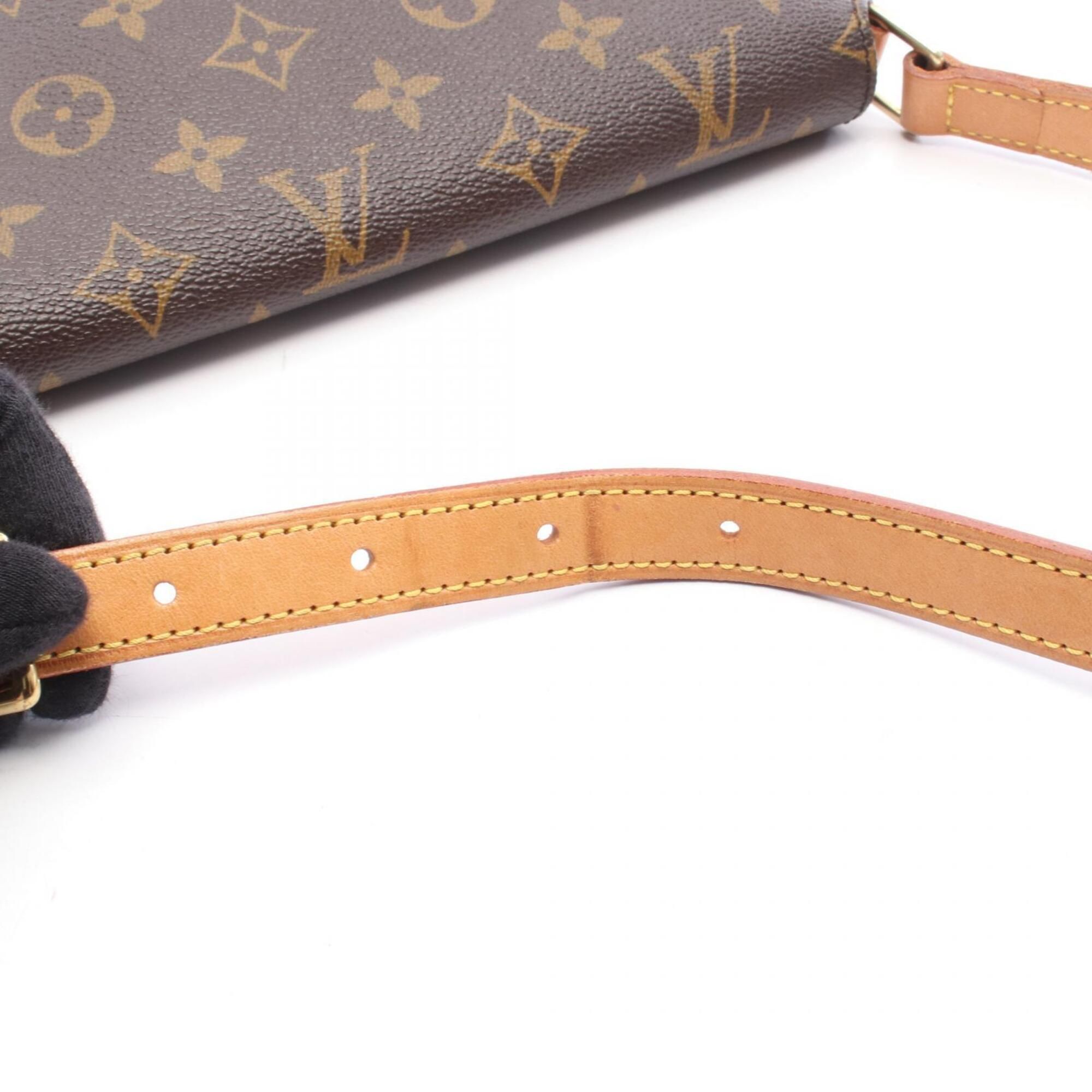 Monogram Coated Canvas Leather Shoulder Bag (Pre-Owned) - Louis Vuitton - Modalova