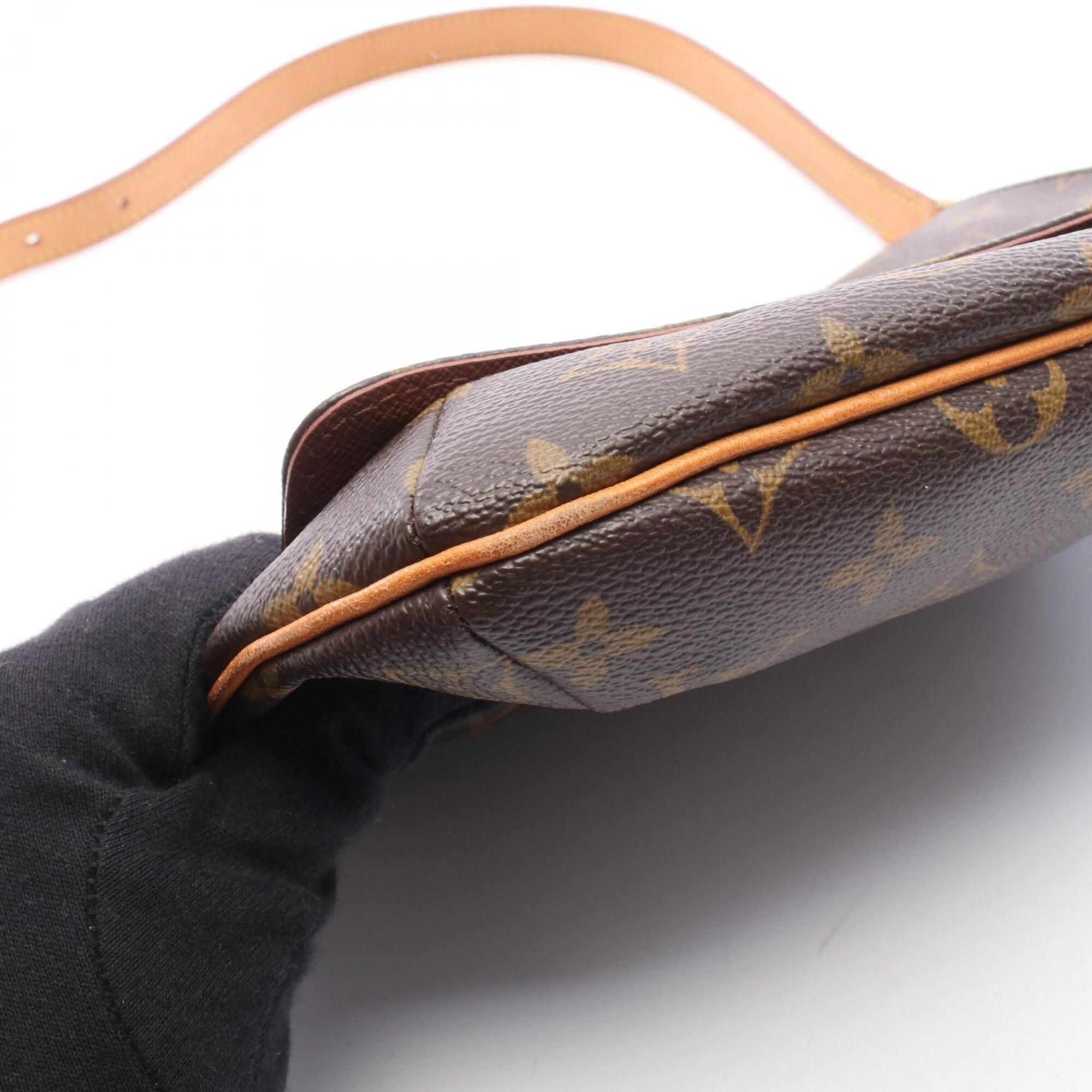 Monogram Coated Canvas Leather Shoulder Bag (Pre-Owned) - Louis Vuitton - Modalova