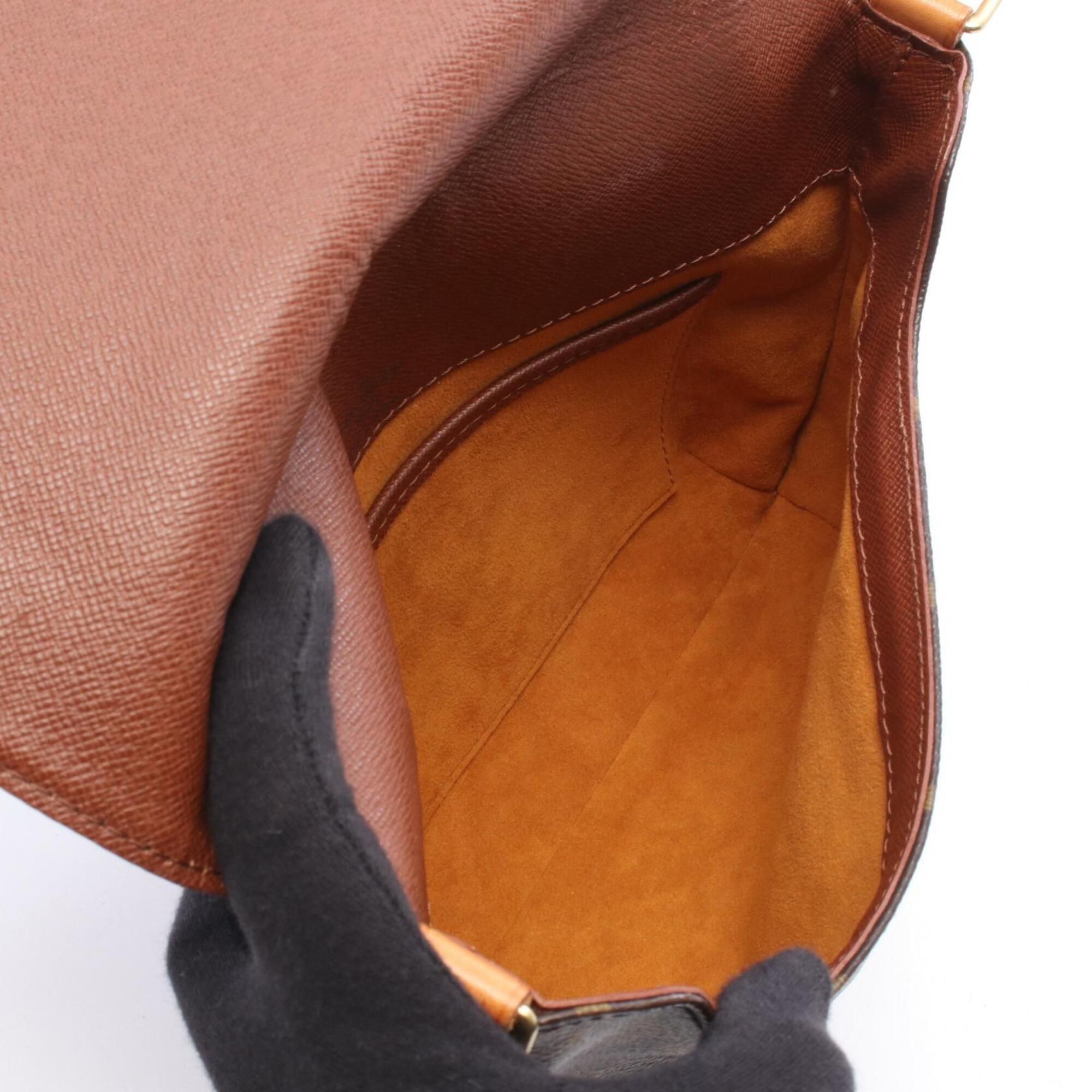 Monogram Coated Canvas Leather Shoulder Bag (Pre-Owned) - Louis Vuitton - Modalova