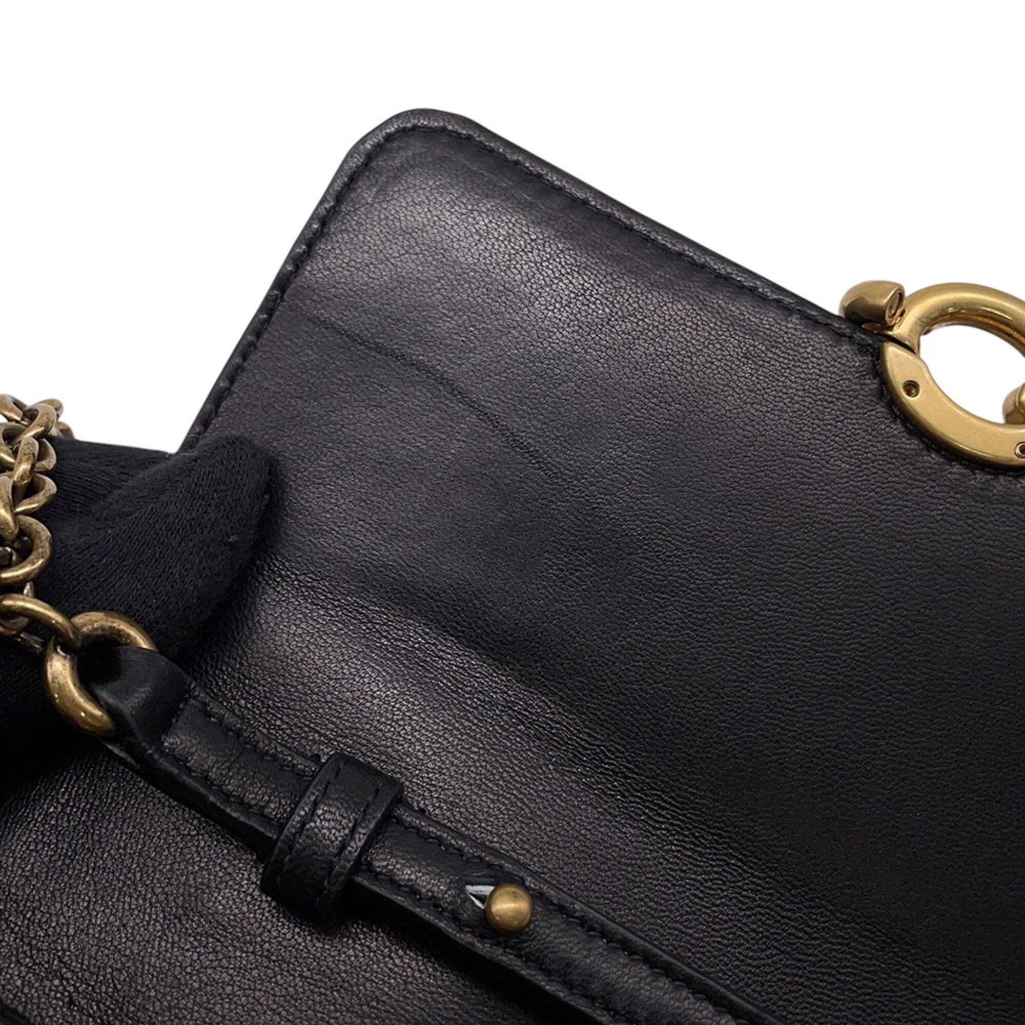 Leather Chain/Shoulder Wallet (Pre-Owned) - Yves Saint Laurent - Modalova