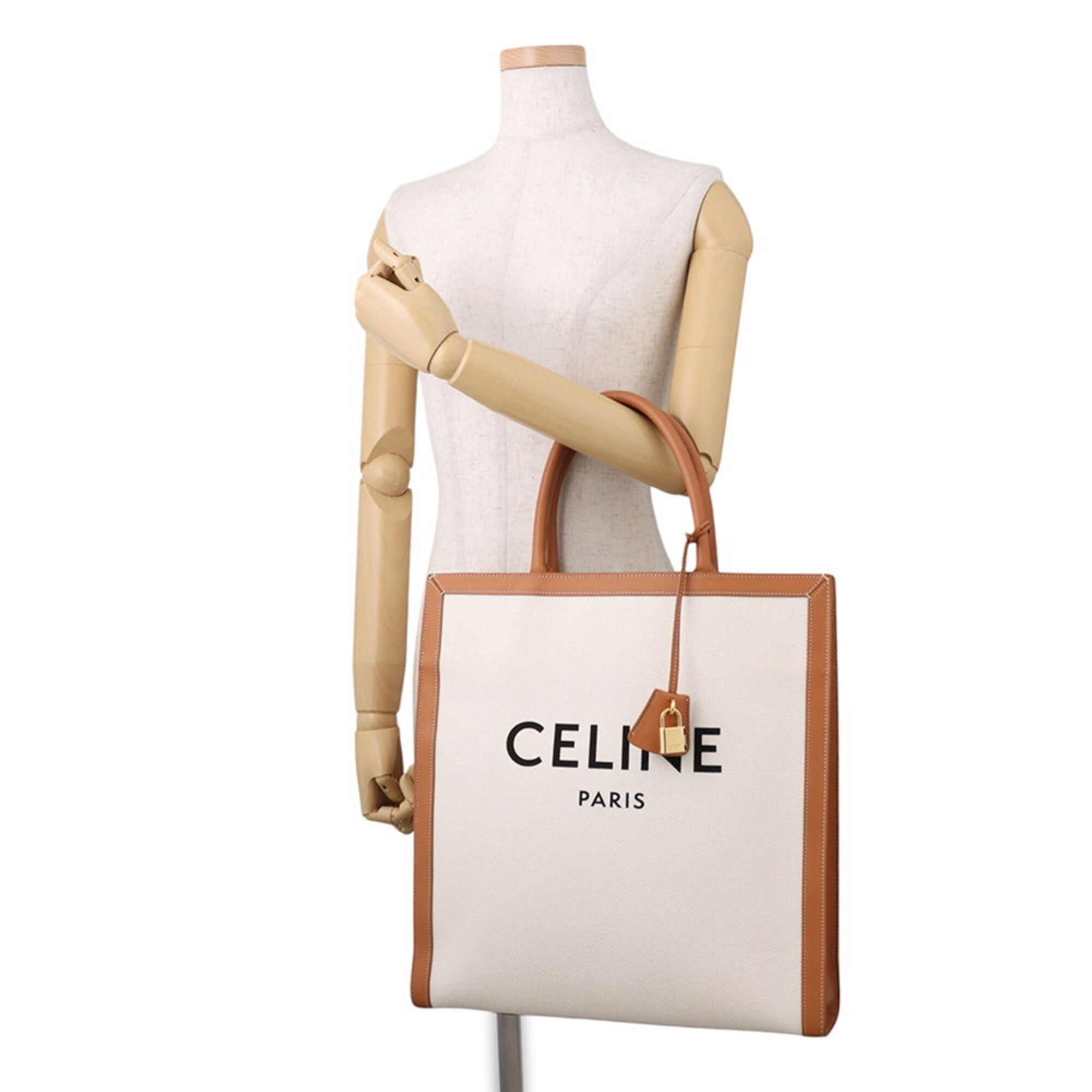 Canvas Leather Tote Bag (Pre-Owned) - Celine - Modalova