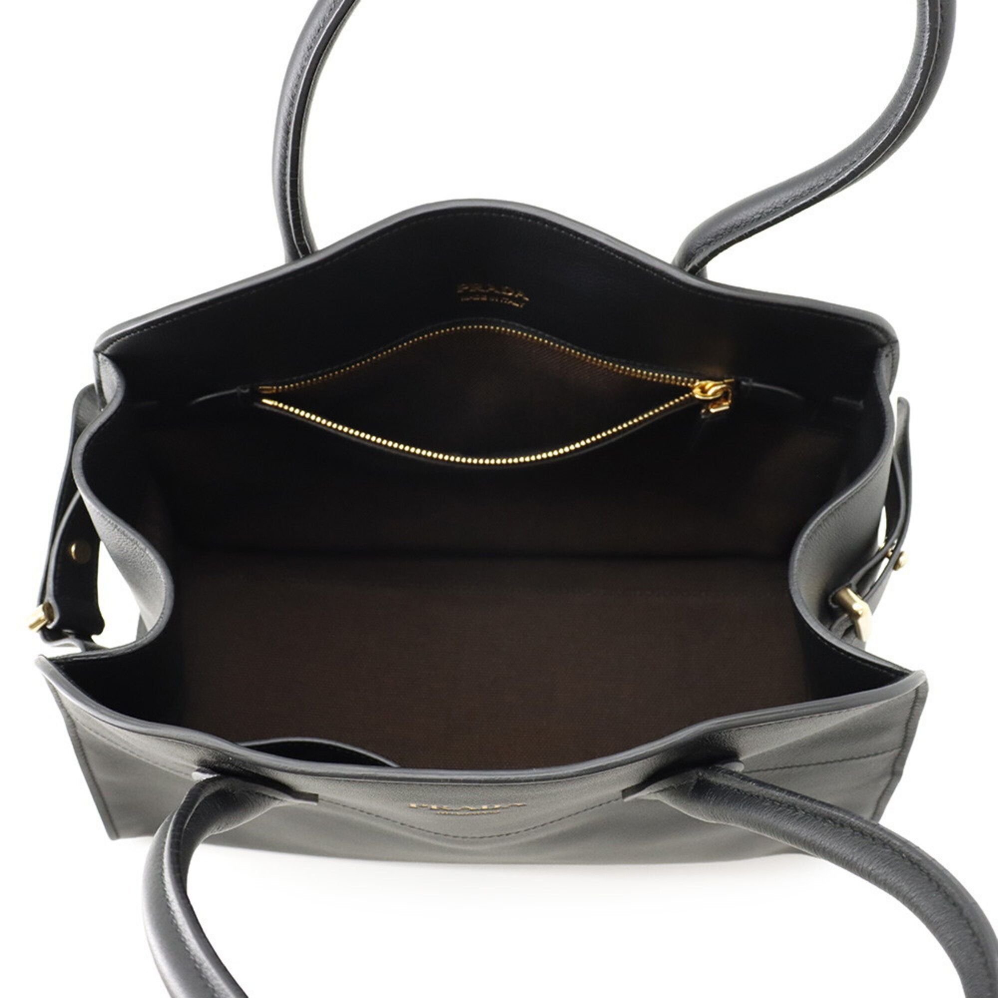 Leather Tote Bag (Pre-Owned) - Prada - Modalova