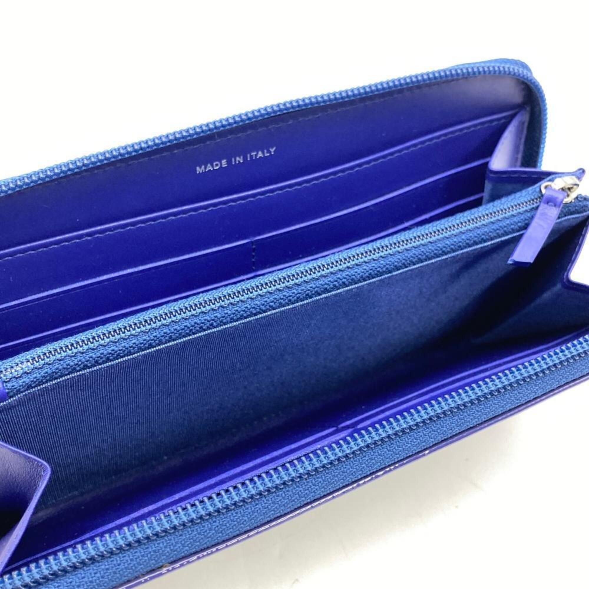 Leather Long Wallet (Bi-Fold) (Pre-Owned) - Chanel - Modalova