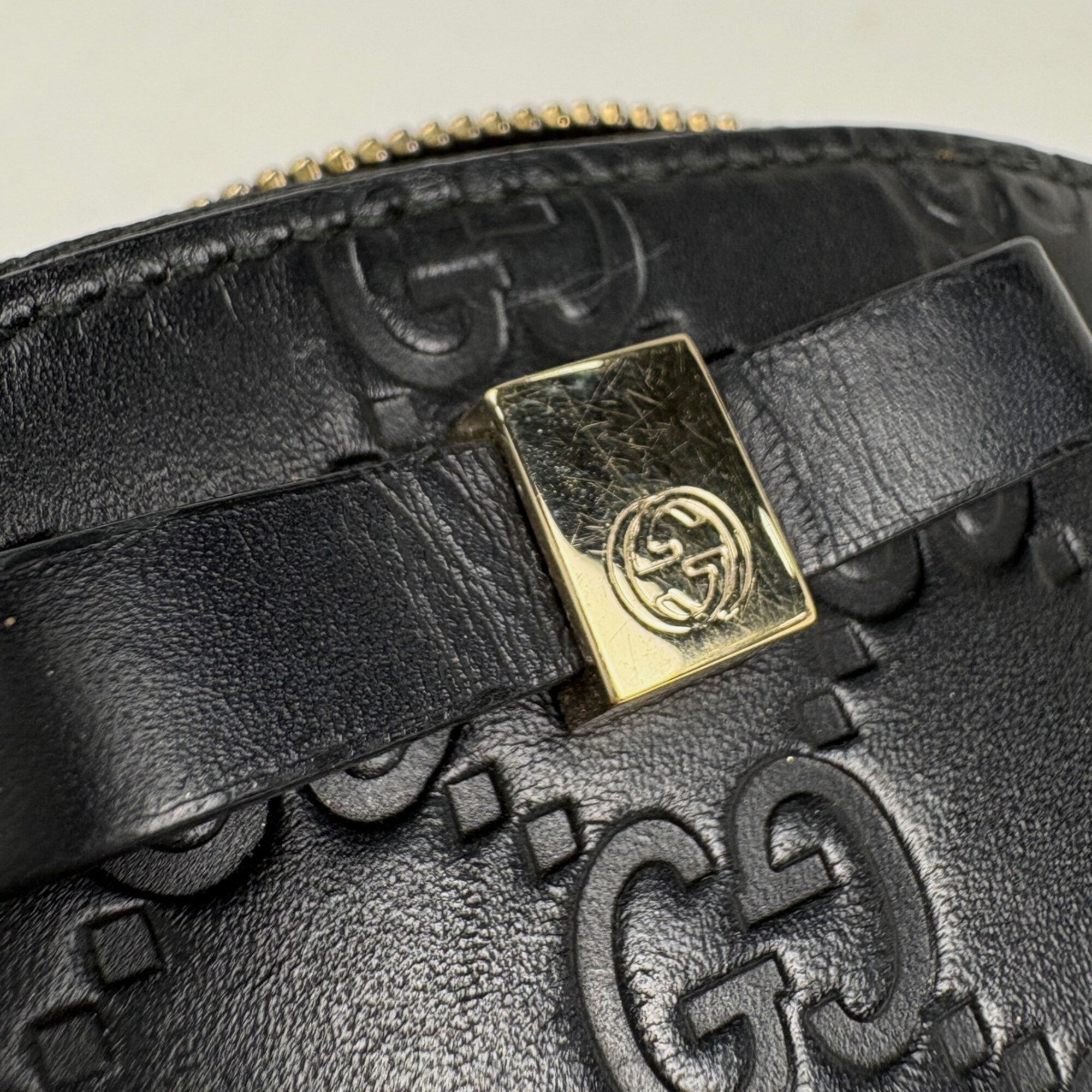 Leather Pouch (Pre-Owned) - Gucci - Modalova
