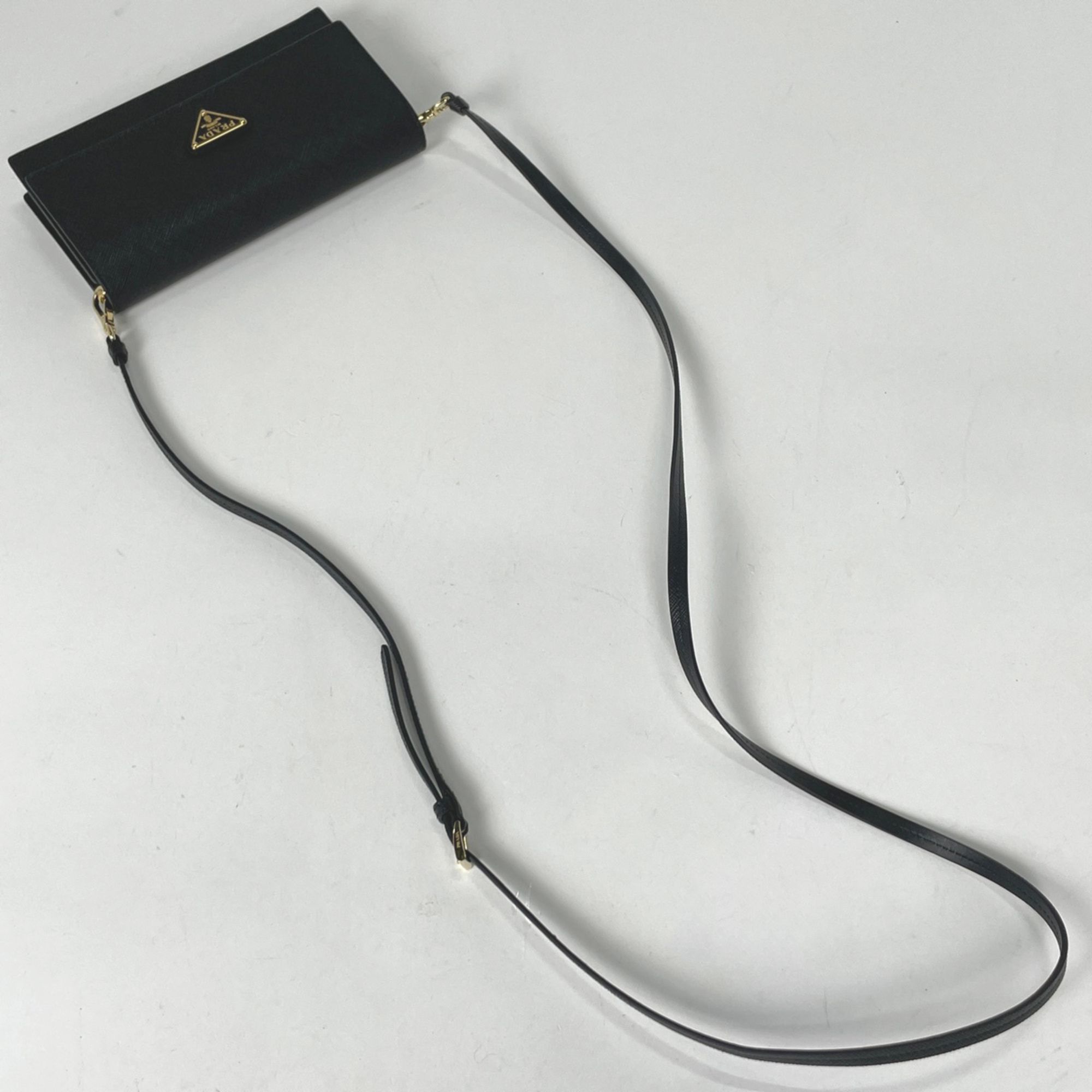 Leather Shoulder Bag (Pre-Owned) - Prada - Modalova