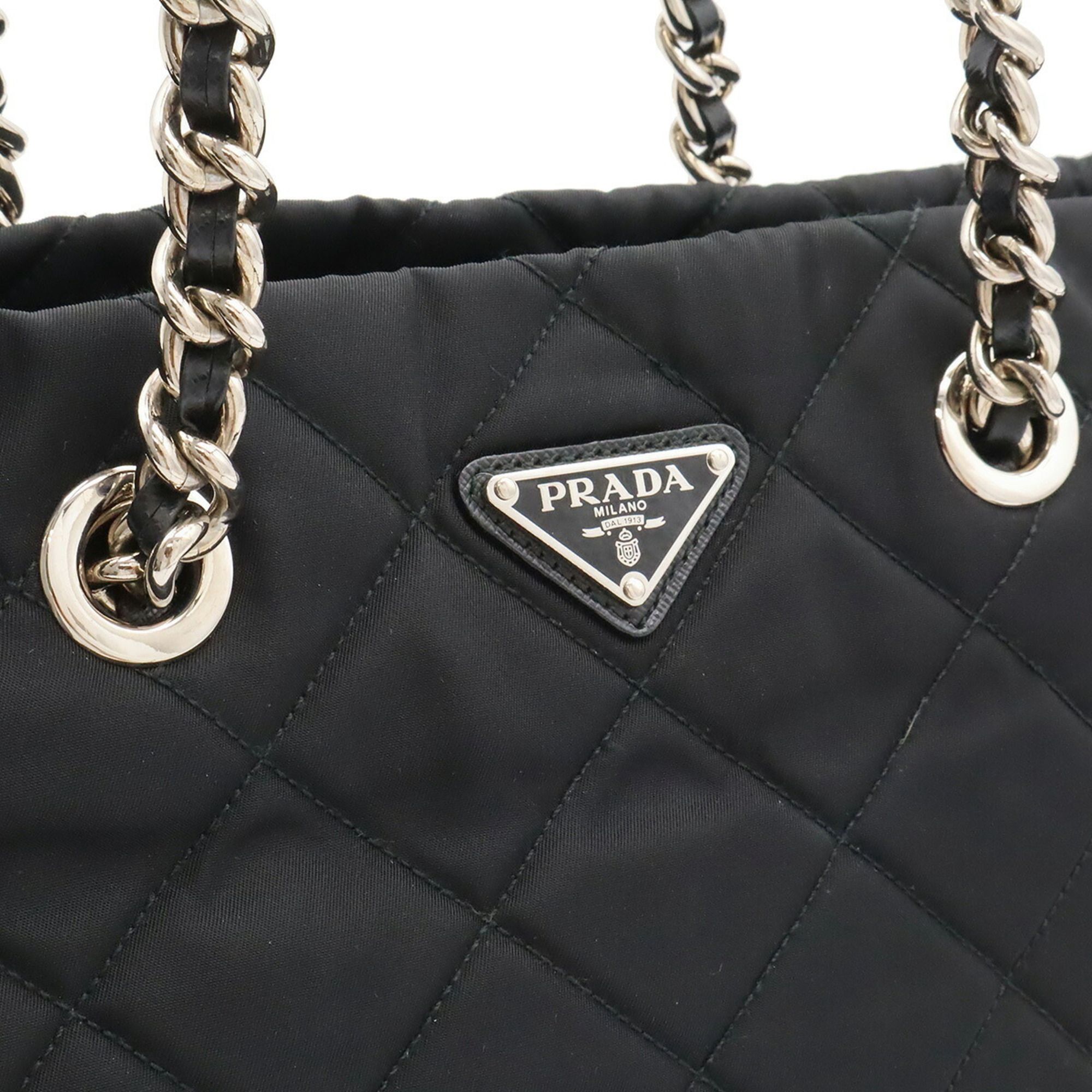 Nylon Leather Shoulder Bag (Pre-Owned) - Prada - Modalova