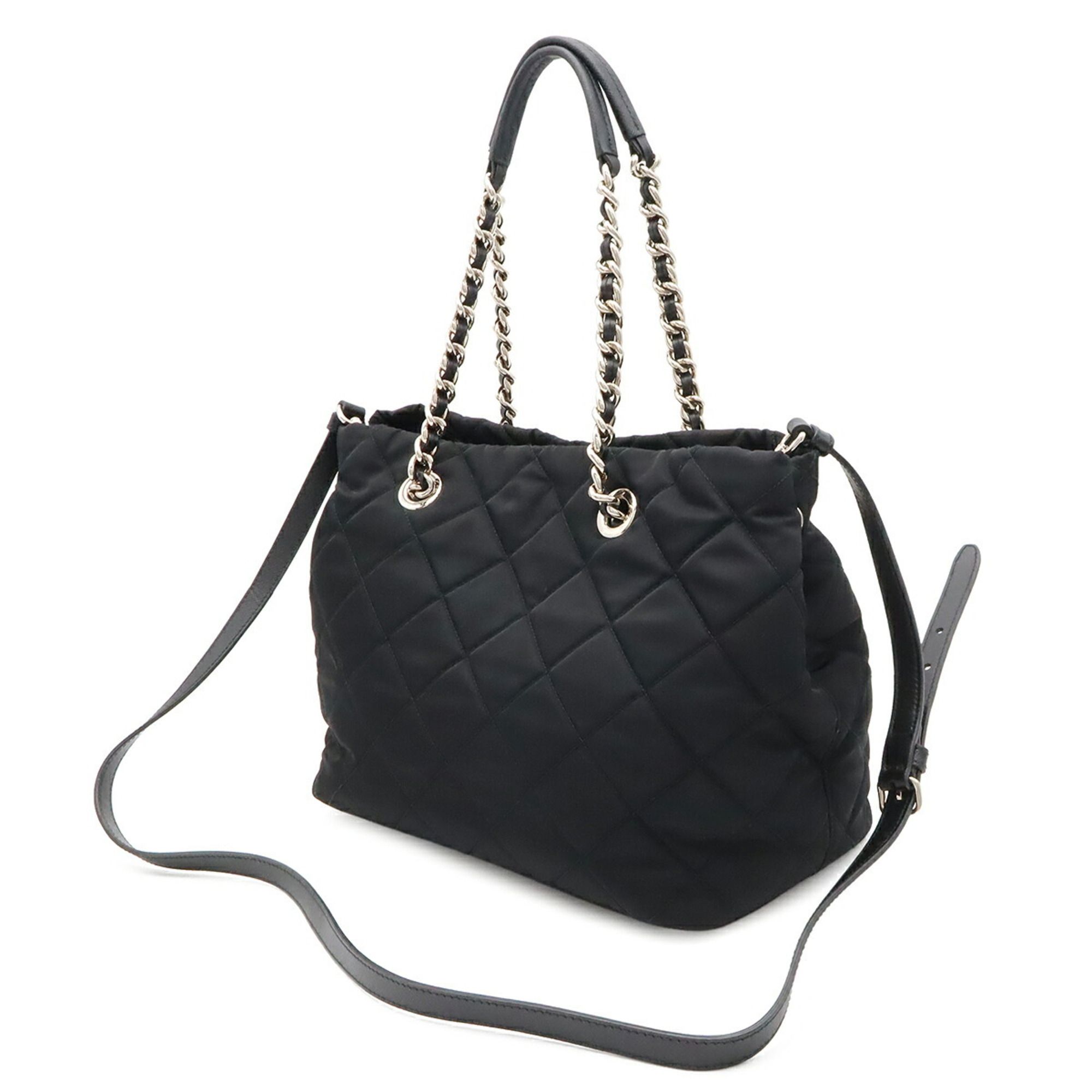 Nylon Leather Shoulder Bag (Pre-Owned) - Prada - Modalova