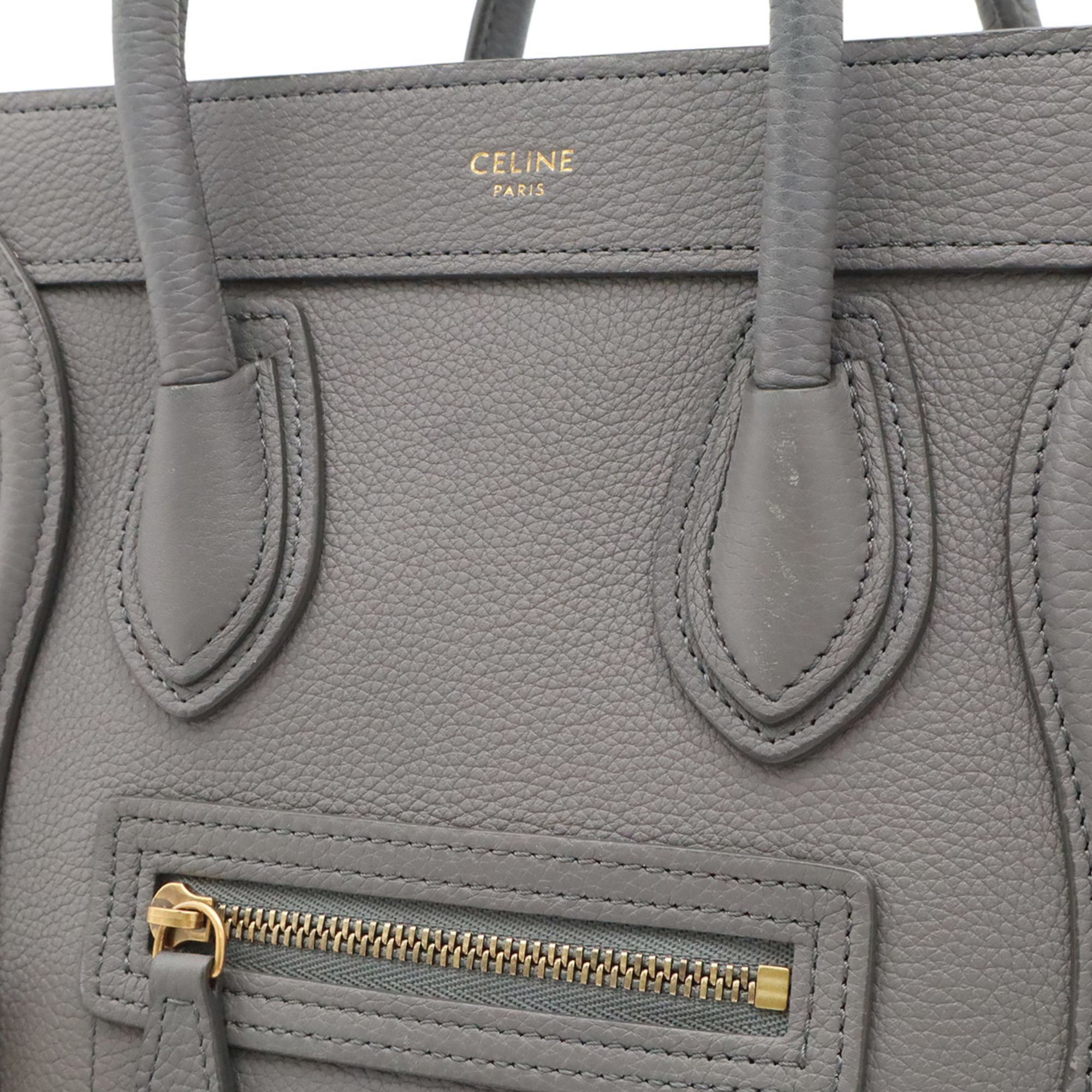 Leather Handbag Shoulder Bag (Pre-Owned) - Celine - Modalova