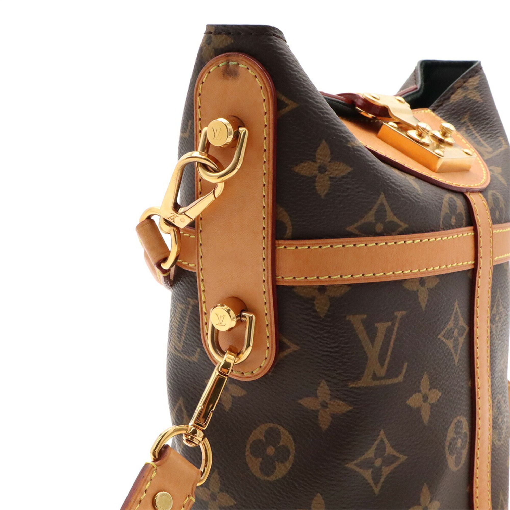 Monogram Canvas Handbag Shoulder Bag (Pre-Owned) - Louis Vuitton - Modalova