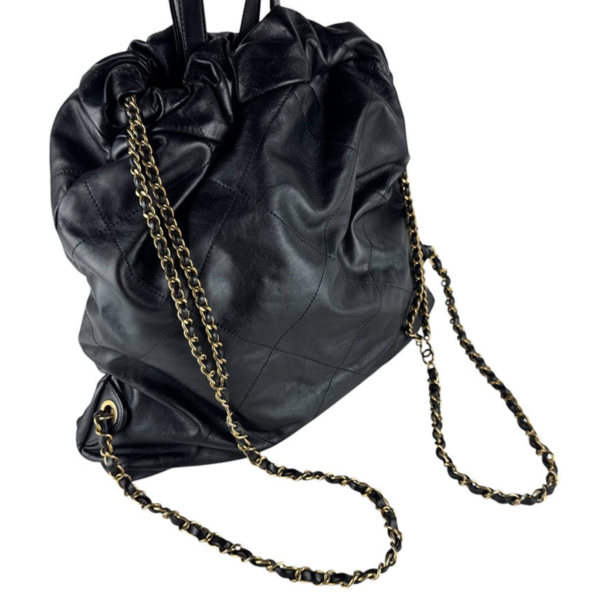 Leather Backpack (Pre-Owned) - Chanel - Modalova