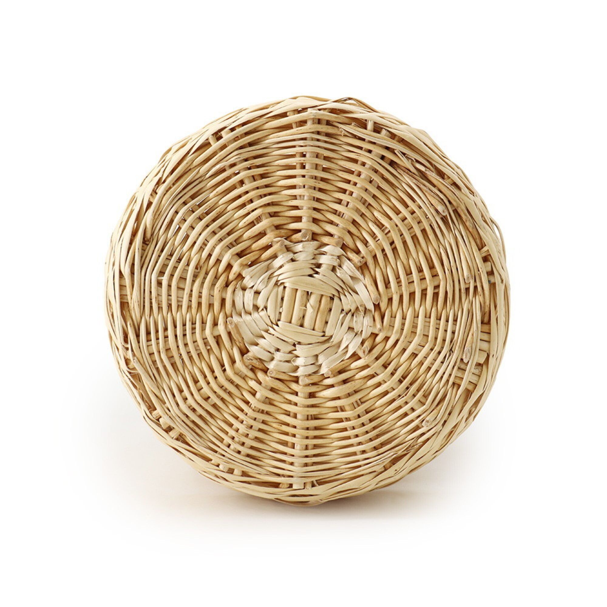 Raffia Leather Basket Handbag (Pre-Owned) - Celine - Modalova