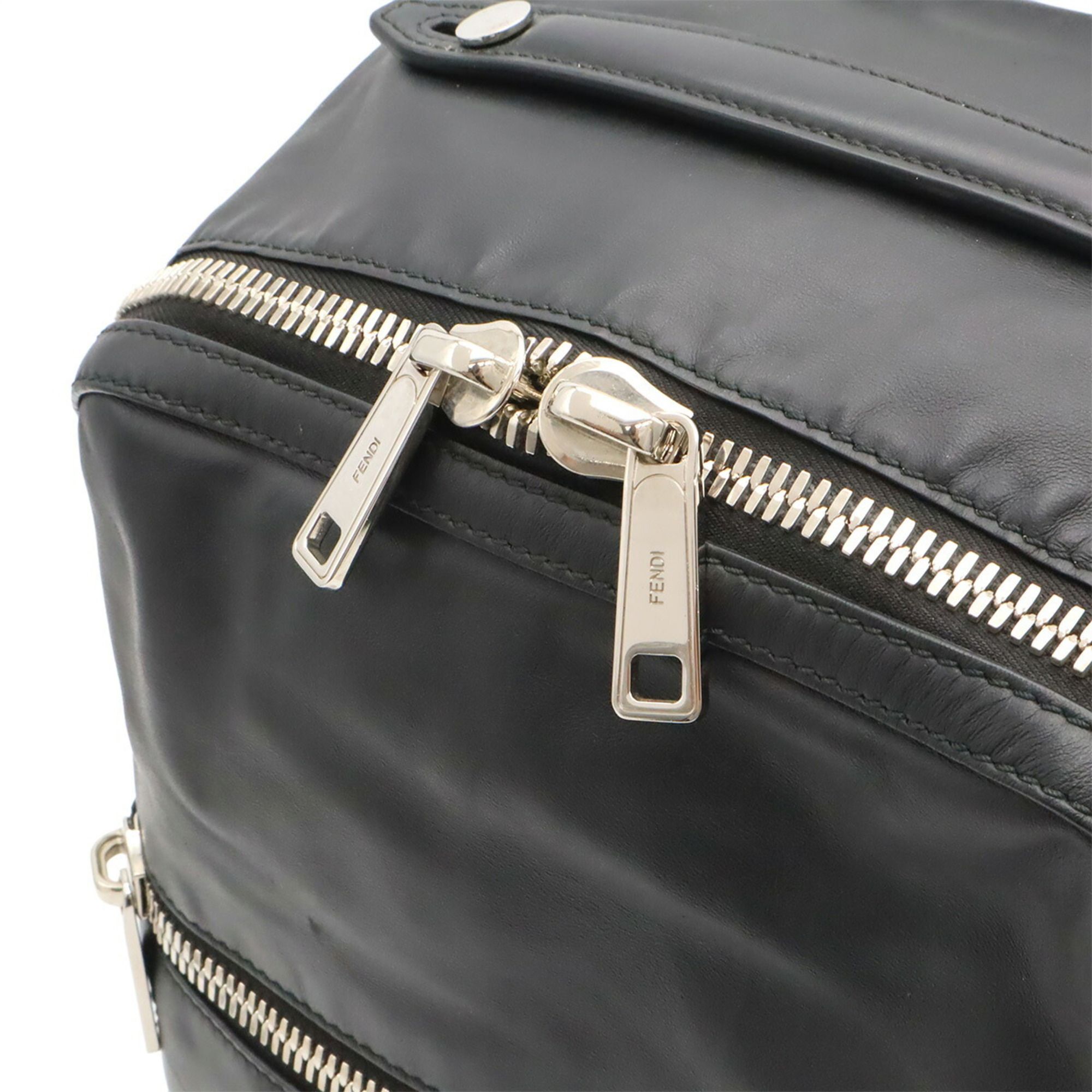 Leather Backpack Pouch (Pre-Owned) - Fendi - Modalova