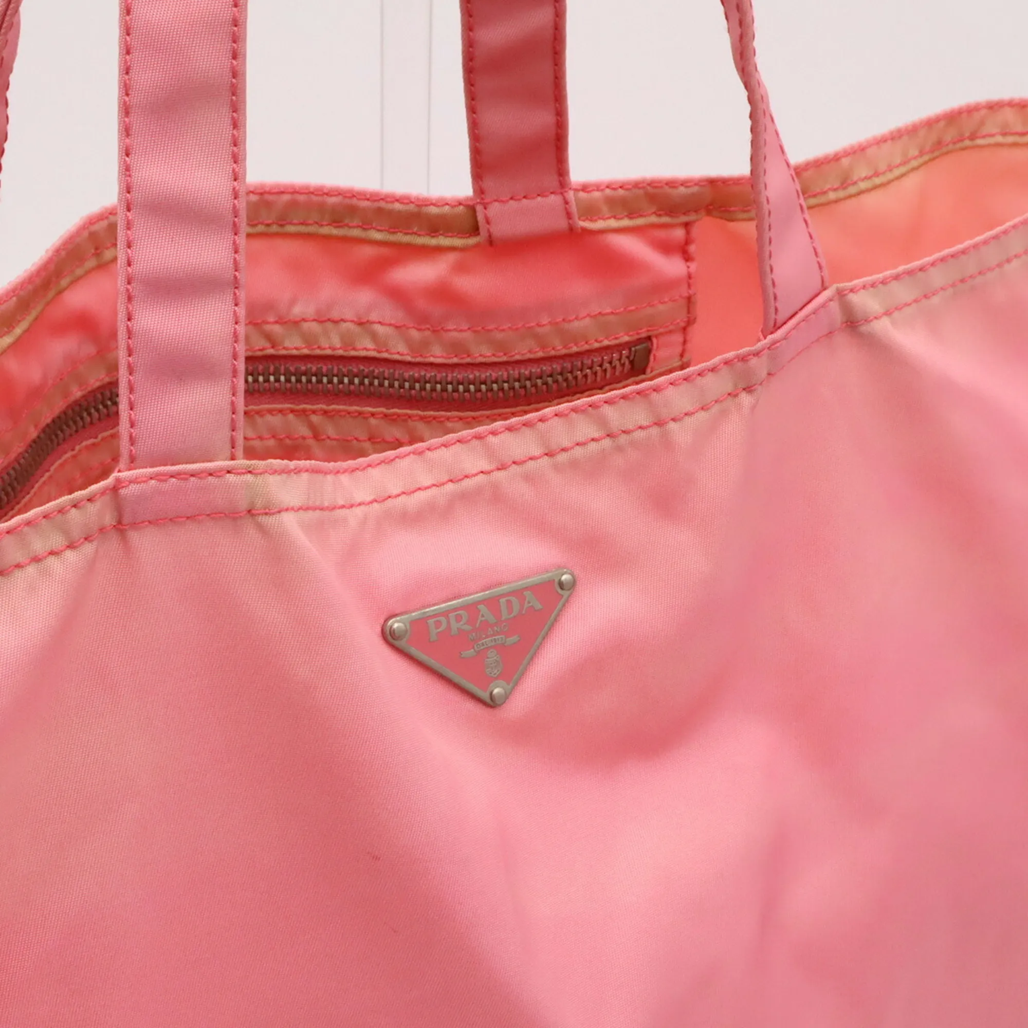 Nylon Shoulder Bag Tote Bag (Pre-Owned) - Prada - Modalova