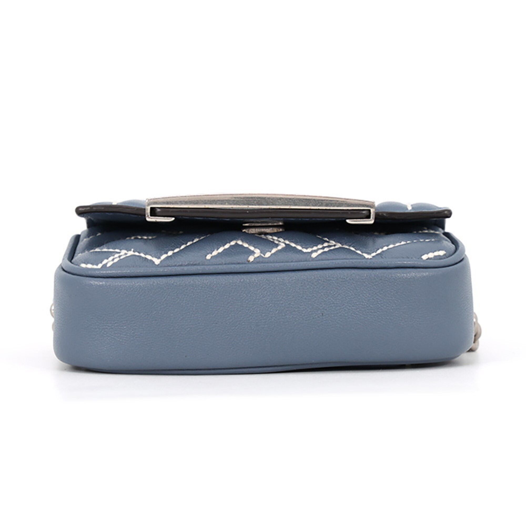 Zucca Leather Shoulder Bag (Pre-Owned) - Fendi - Modalova