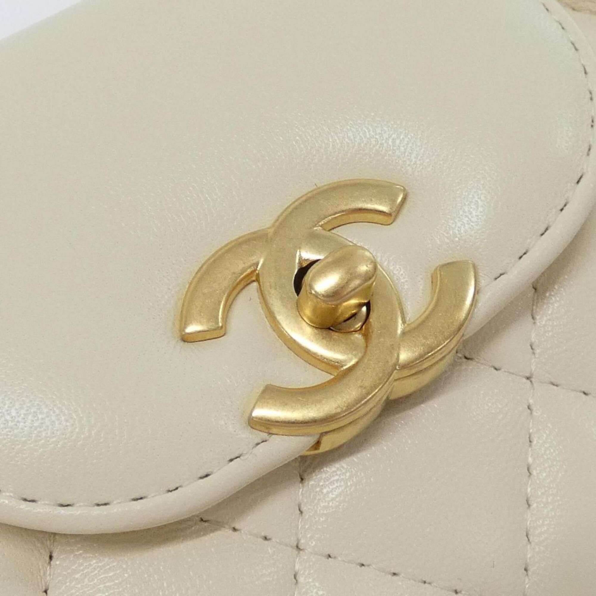 Leather Handbag (Pre-Owned) - Chanel - Modalova