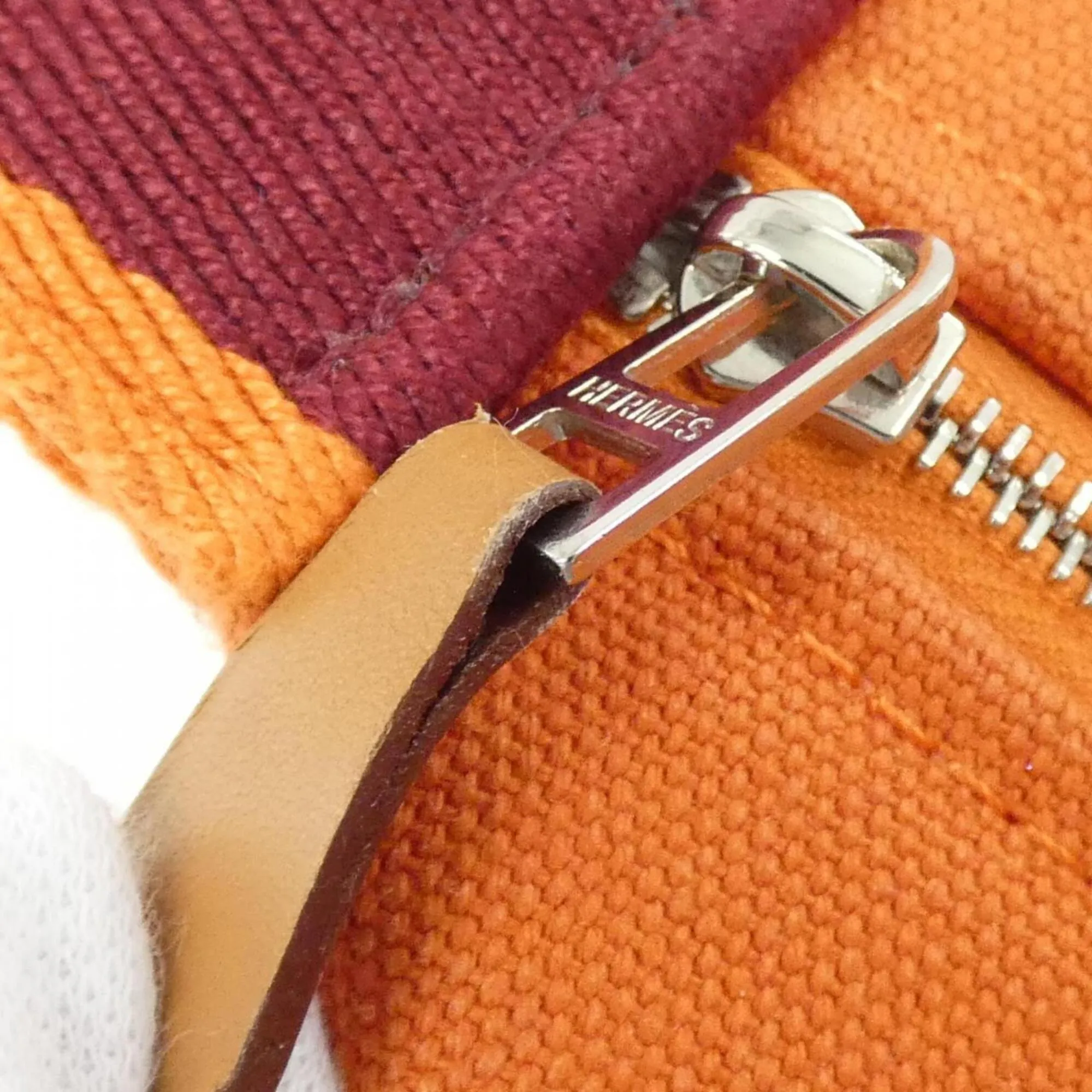 Canvas Handbag Pouch (Pre-Owned) - Hermes - Modalova