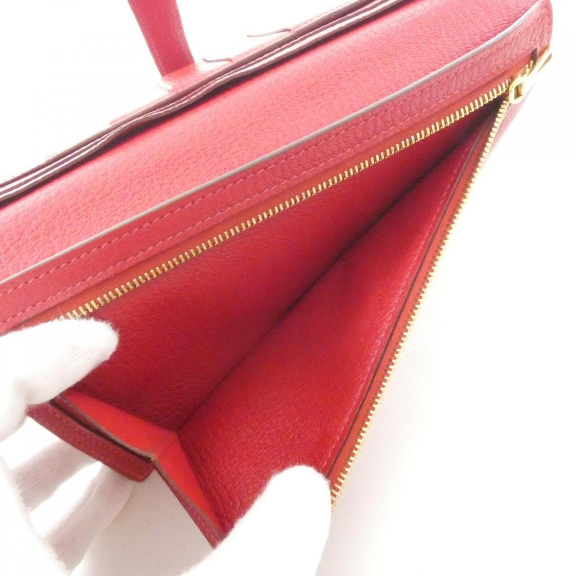 Chevre Leather Long Wallet (Bi-Fold) (Pre-Owned) - Hermes - Modalova