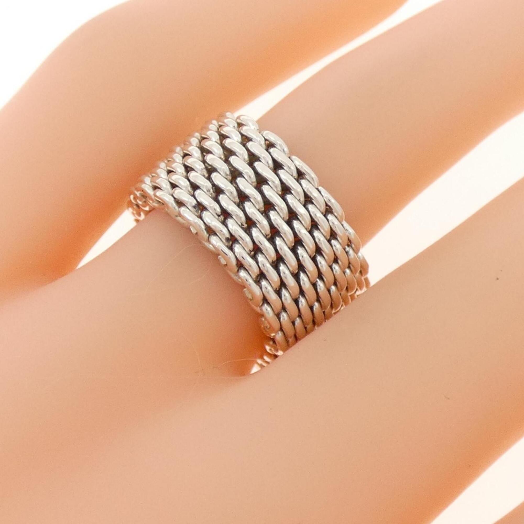Silver 925 Band Ring (Pre-Owned) - Tiffany - Modalova