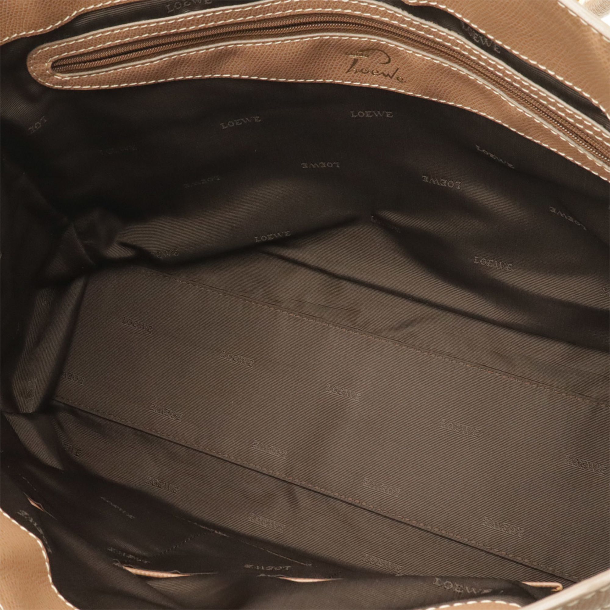 Leather Shoulder Bag Tote Bag (Pre-Owned) - Loewe - Modalova