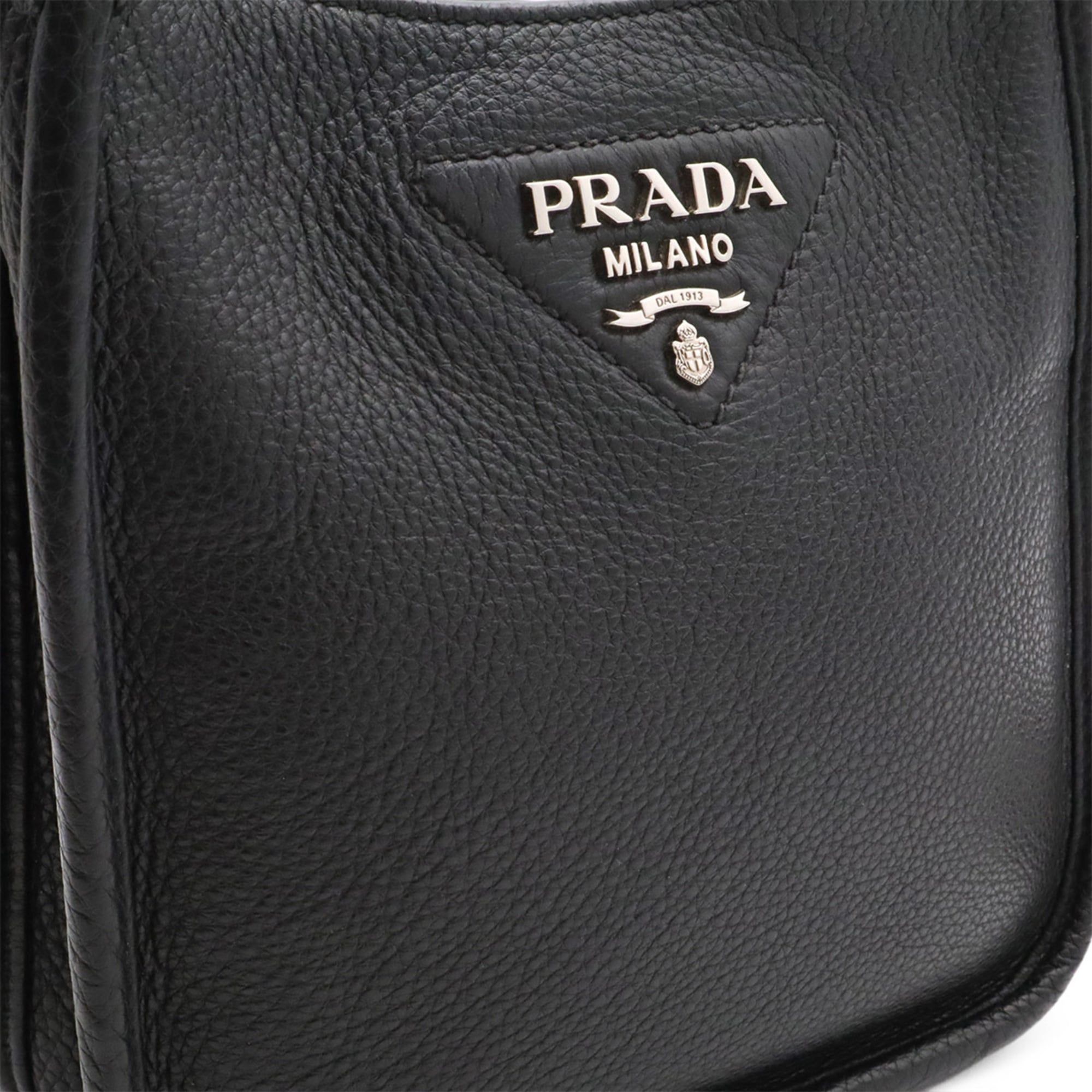 Leather Shoulder Bag (Pre-Owned) - Prada - Modalova