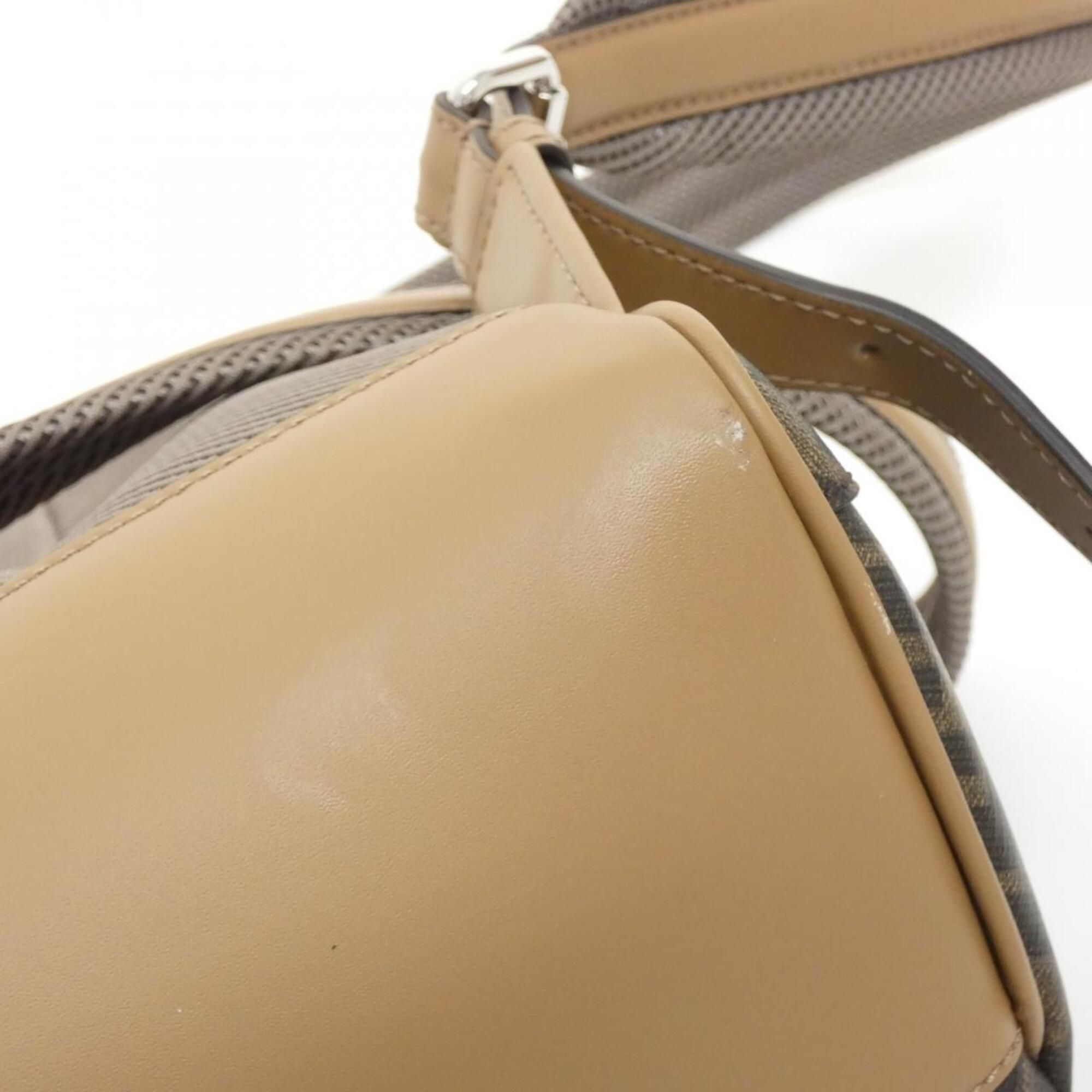 Coated Canvas Leather Backpack (Pre-Owned) - Fendi - Modalova