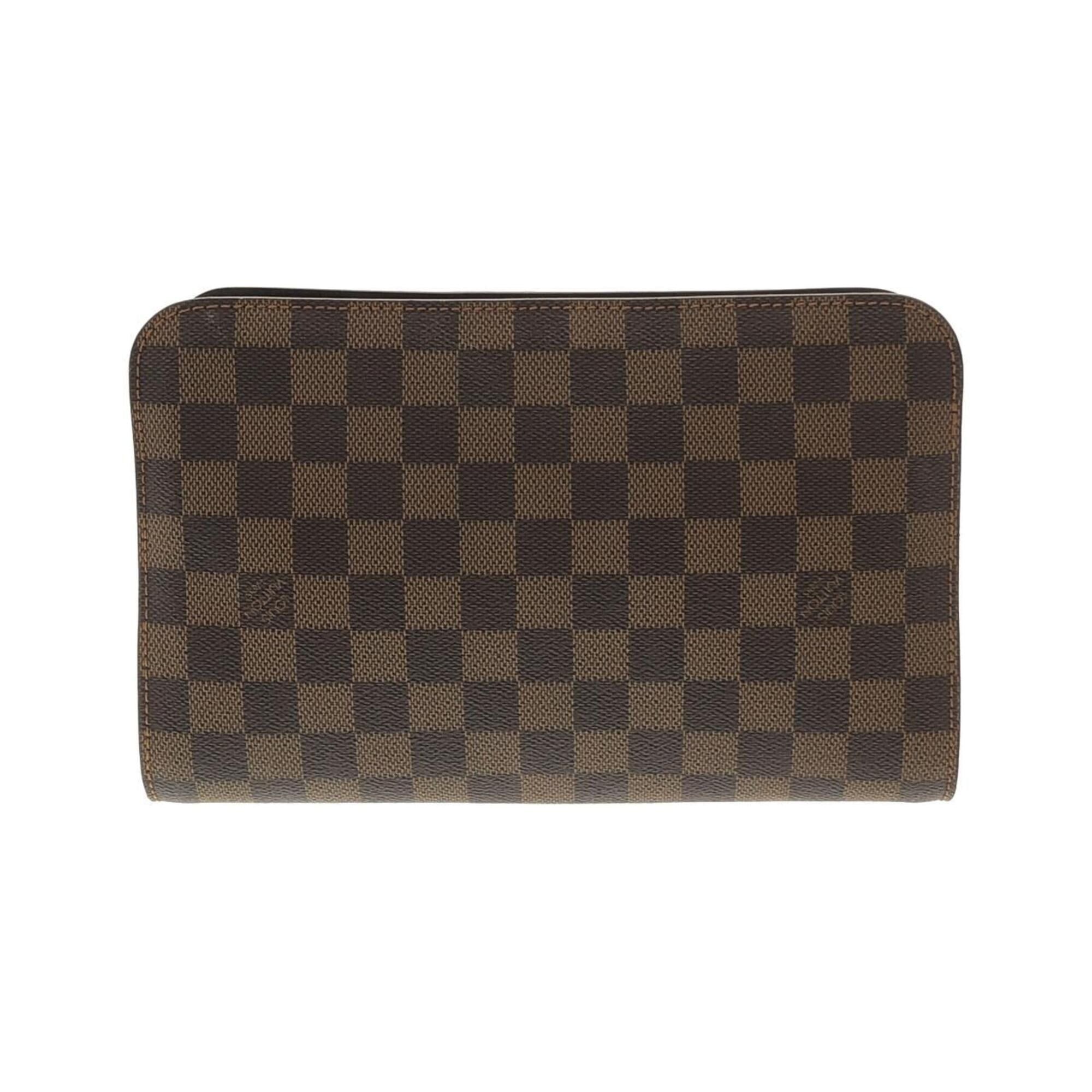 Coated Canvas Clutch Bag (Pre-Owned) - Louis Vuitton - Modalova