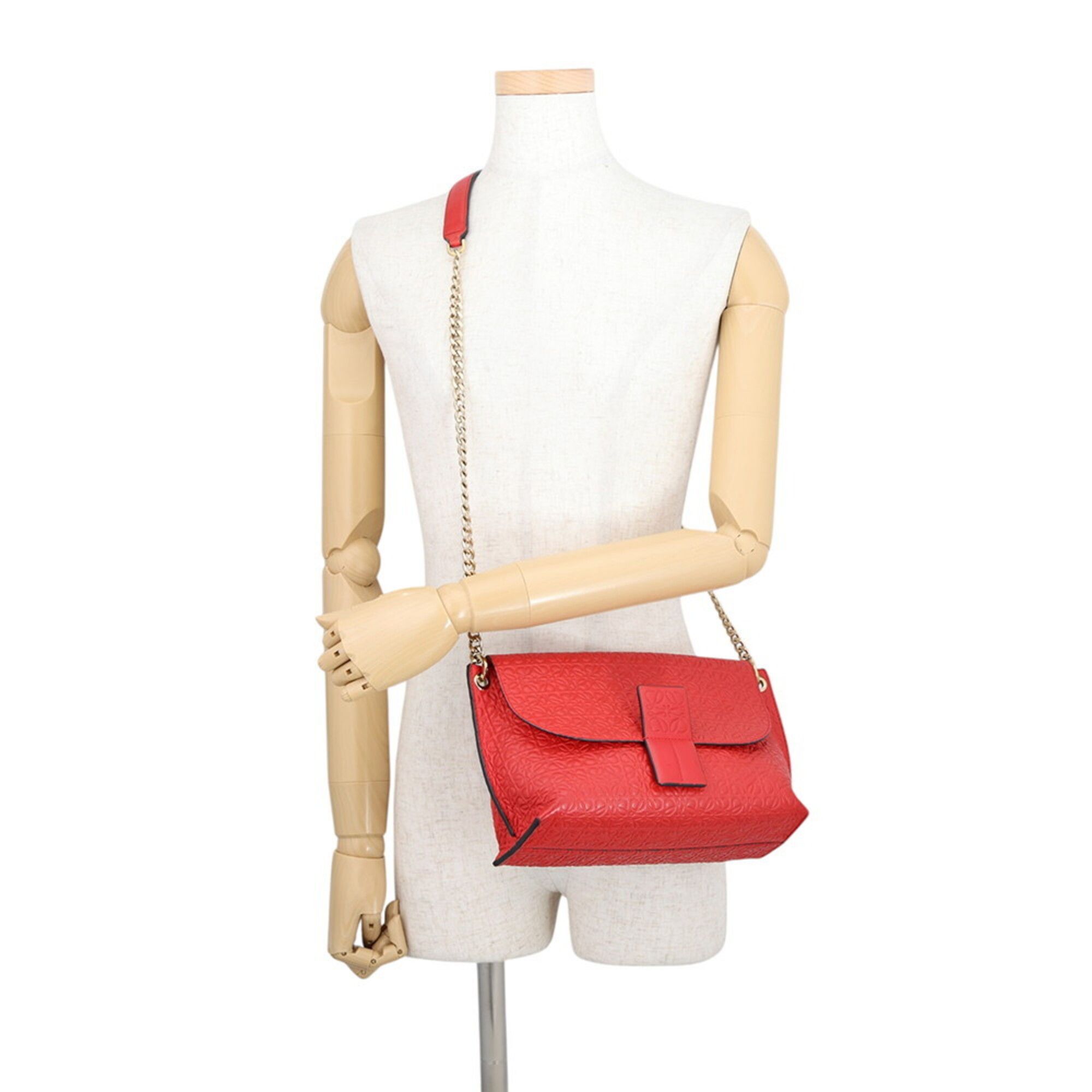 Leather Shoulder Bag (Pre-Owned) - Loewe - Modalova