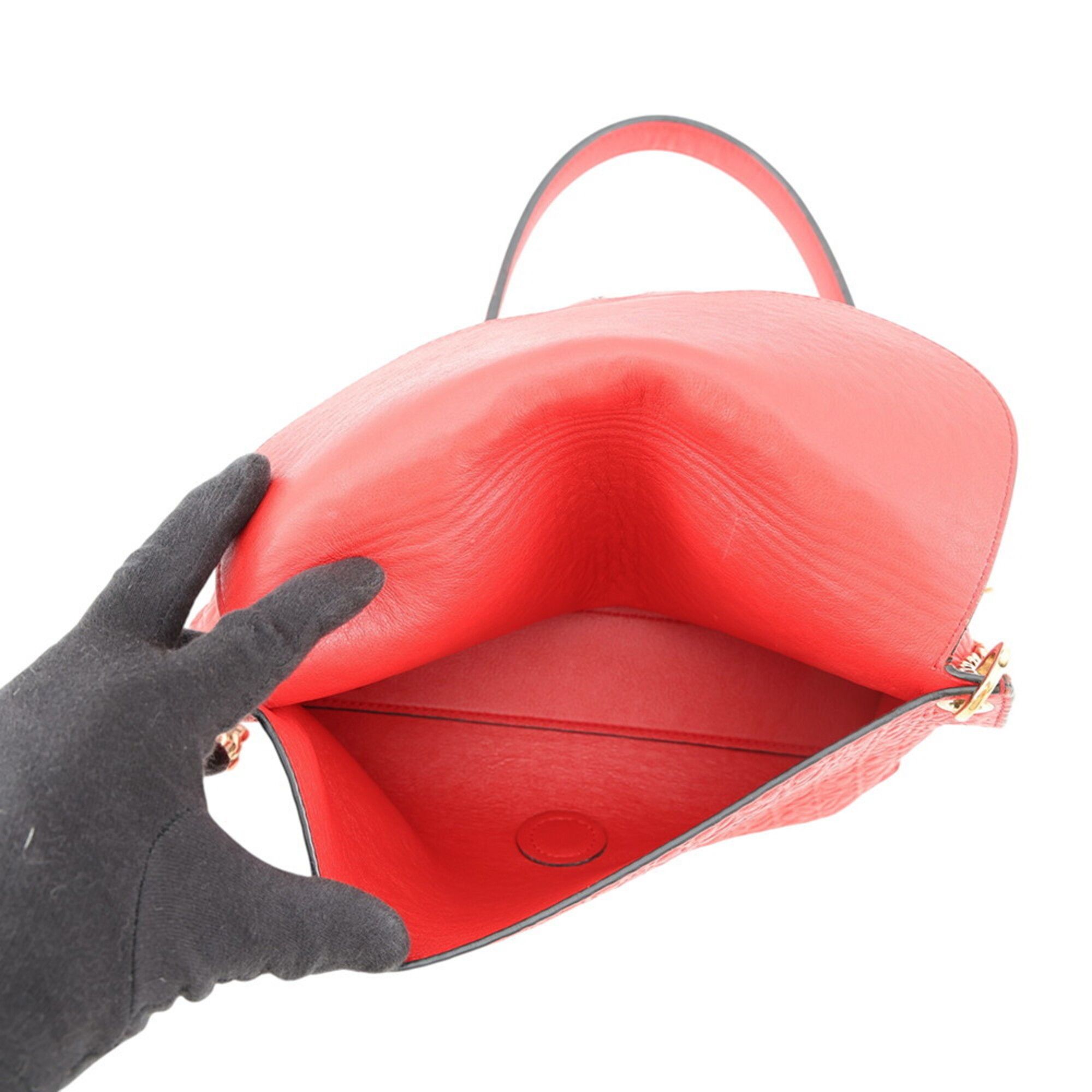 Leather Shoulder Bag (Pre-Owned) - Loewe - Modalova