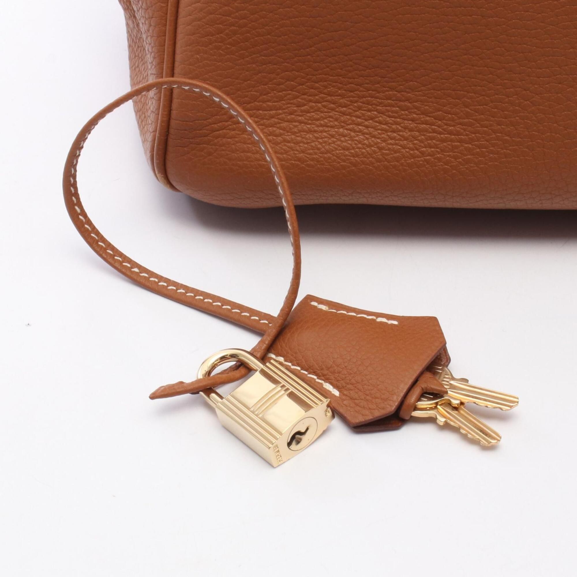 Taurillon Clemence Leather Handbag (Pre-Owned) - Hermes - Modalova