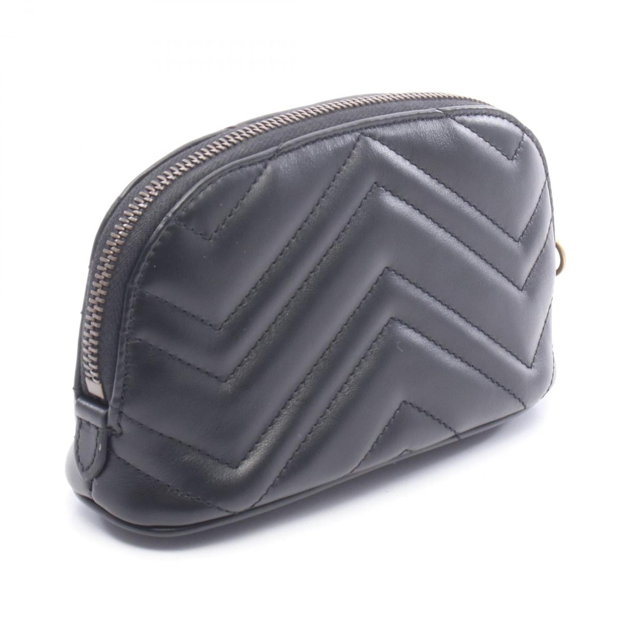 Leather Pouch (Pre-Owned) - Gucci - Modalova
