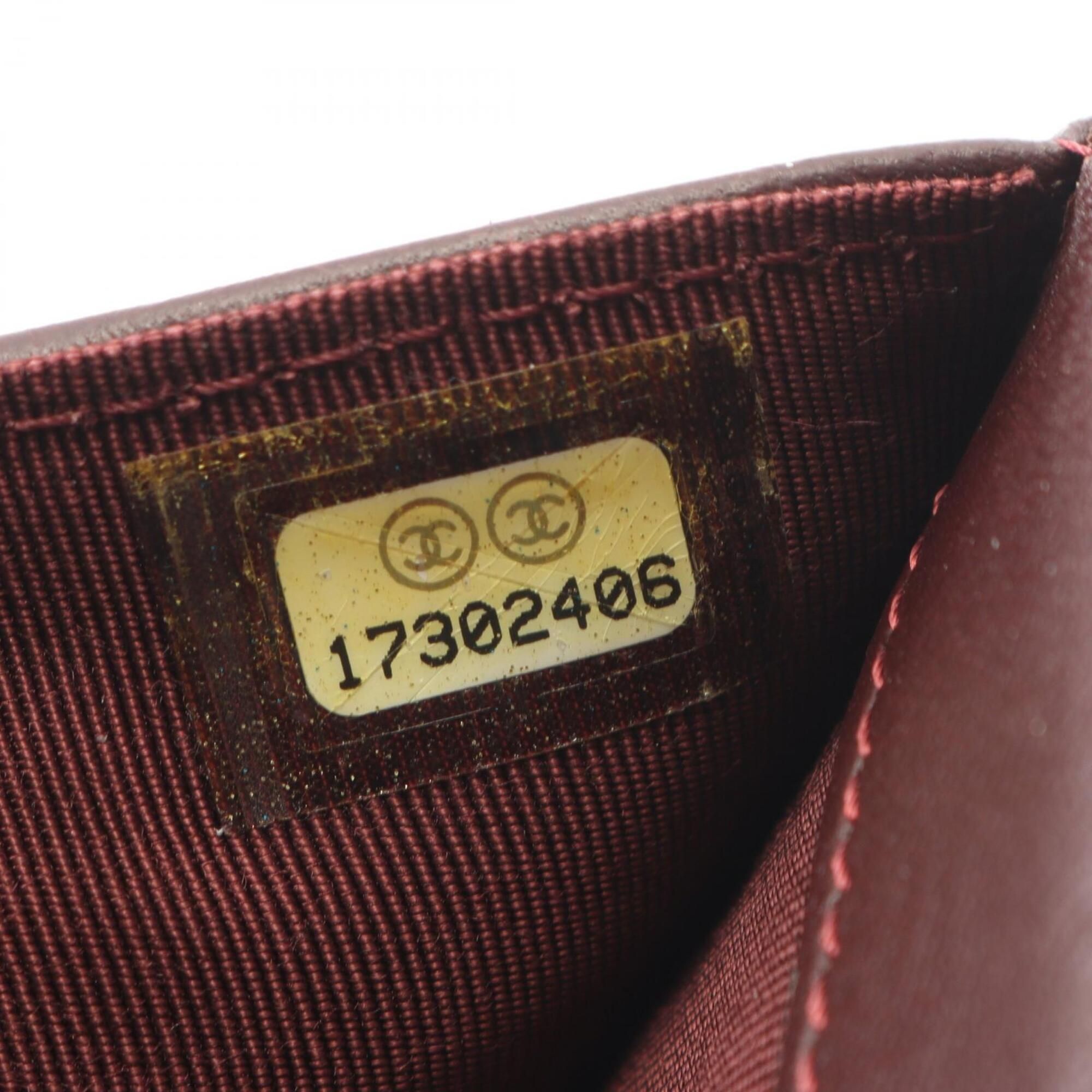 Leather Long Wallet (Bi-Fold) (Pre-Owned) - Chanel - Modalova