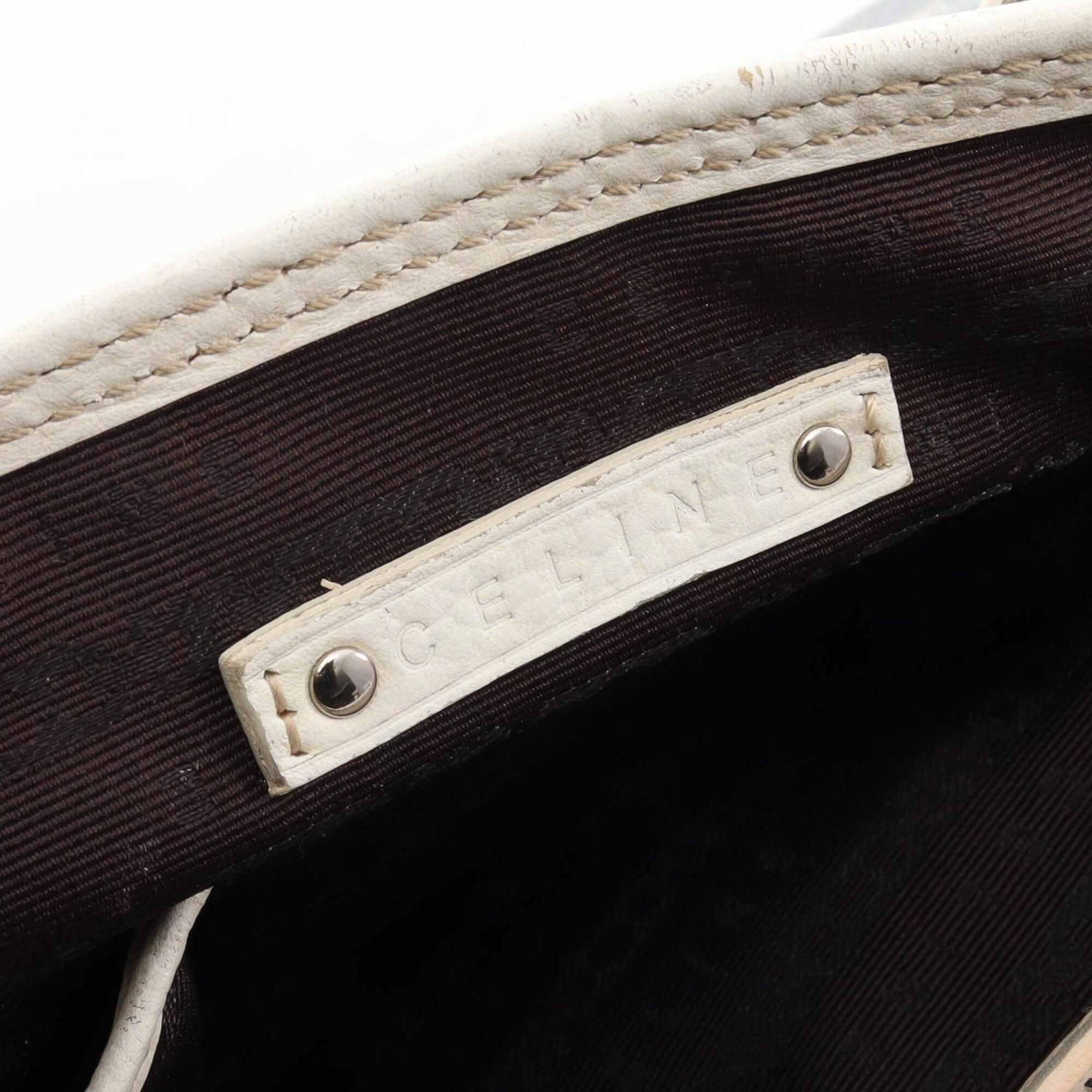 Denim Leather Handbag (Pre-Owned) - Celine - Modalova