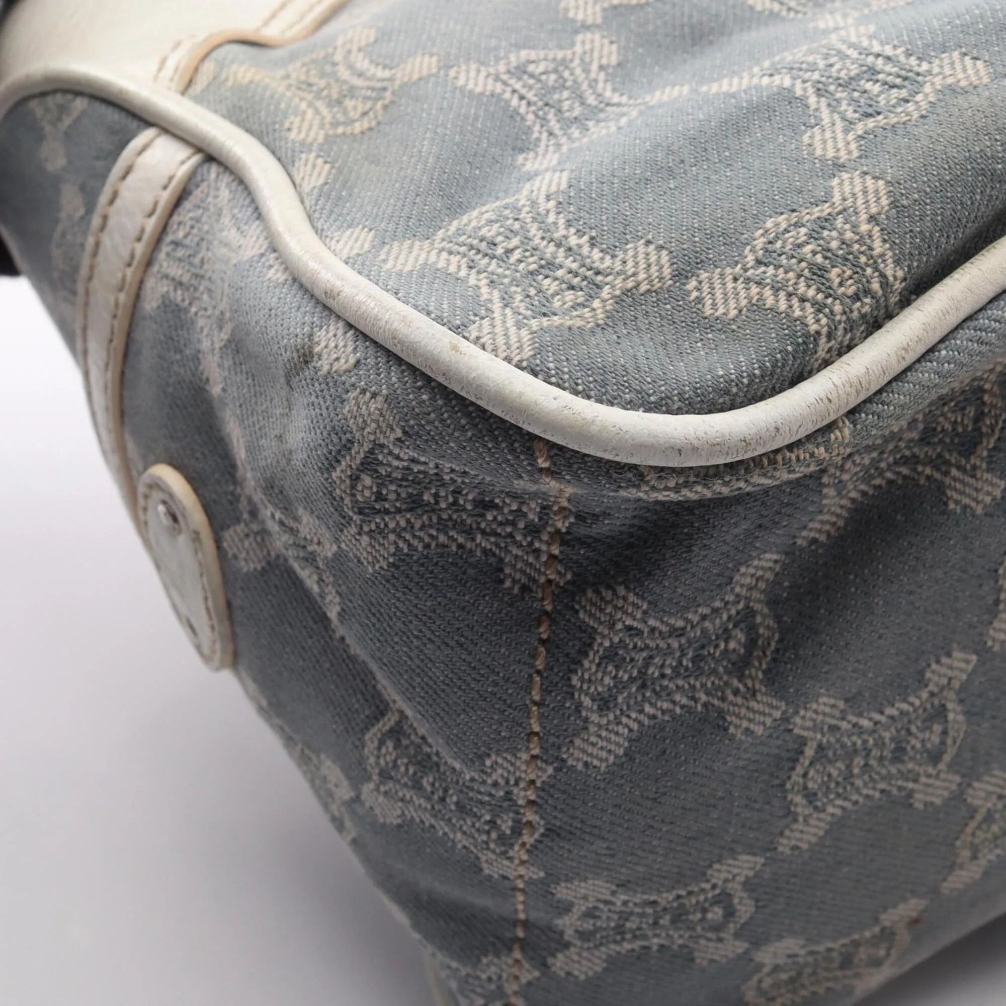 Denim Leather Handbag (Pre-Owned) - Celine - Modalova
