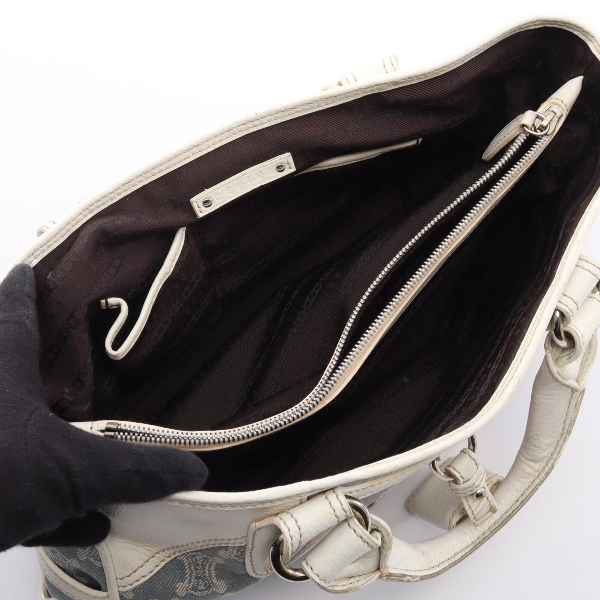 Denim Leather Handbag (Pre-Owned) - Celine - Modalova