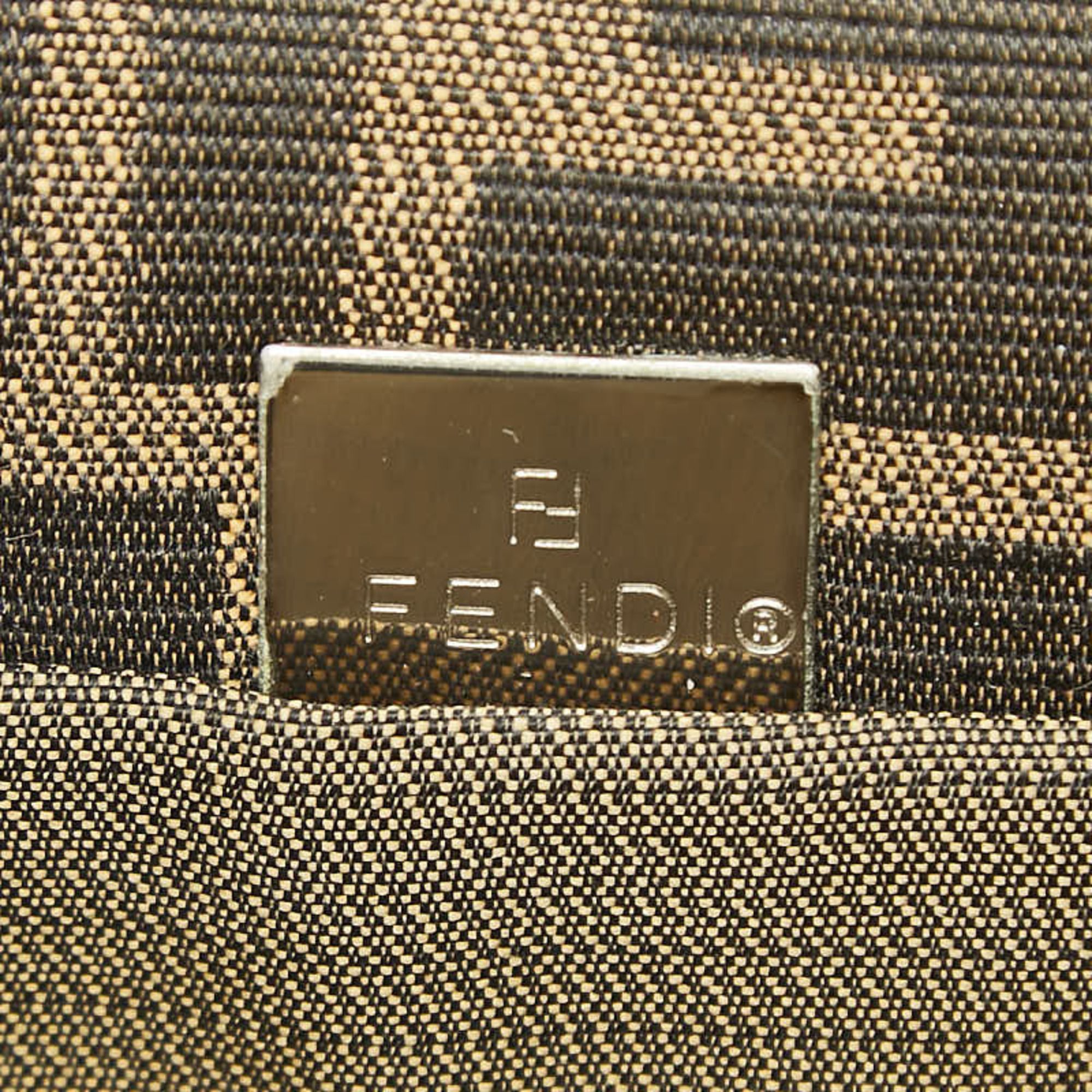 Canvas Leather Shoulder Bag (Pre-Owned) - Fendi - Modalova