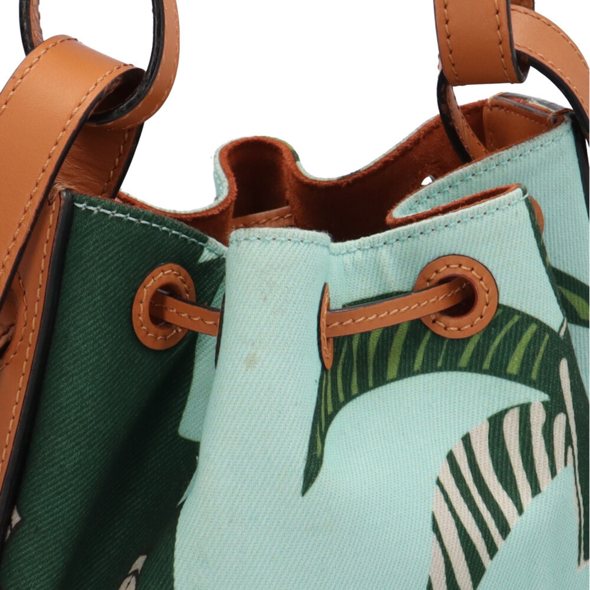 Canvas Leather Shoulder Bag (Pre-Owned) - Loewe - Modalova