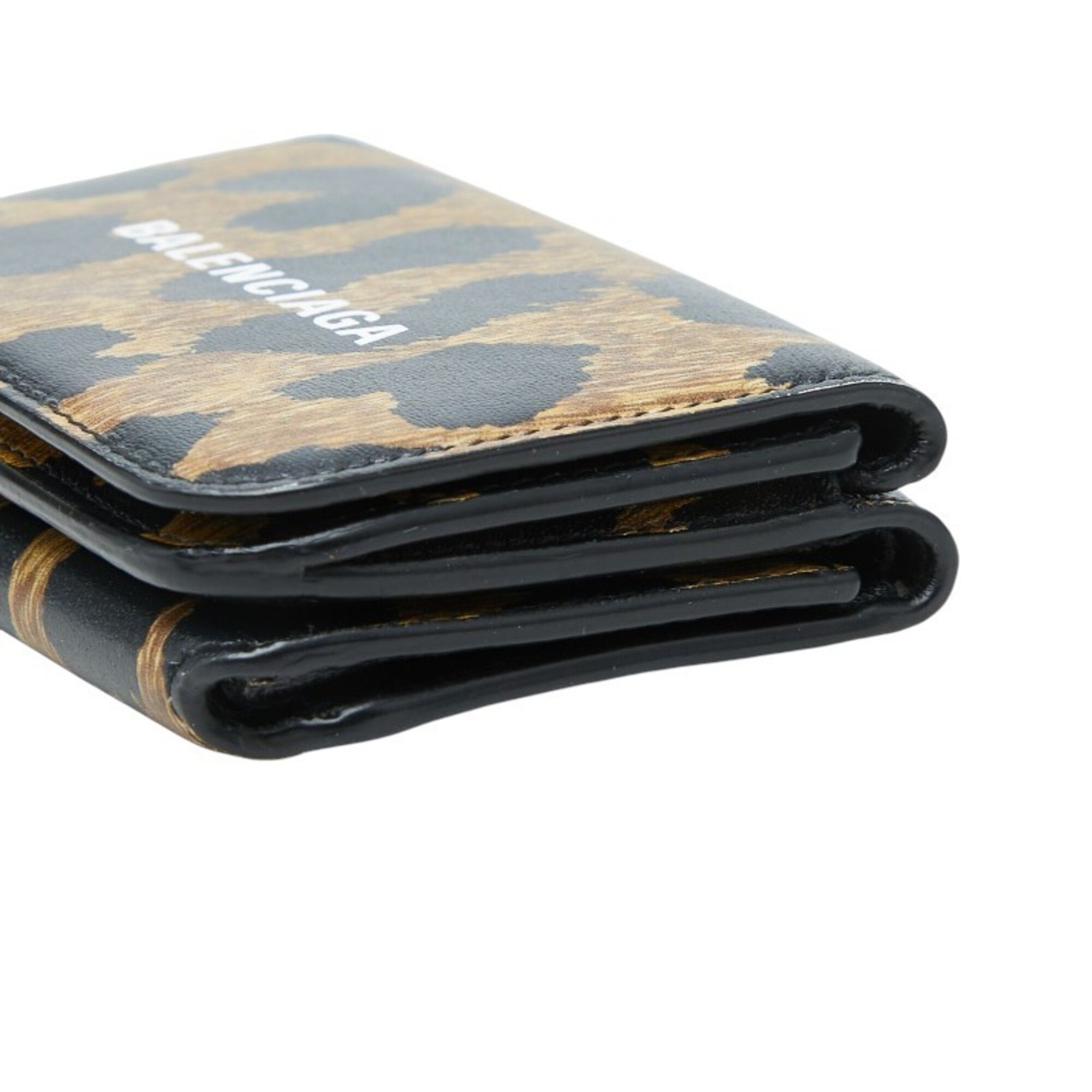 Leather Wallet (Tri-Fold) (Pre-Owned) - Balenciaga - Modalova