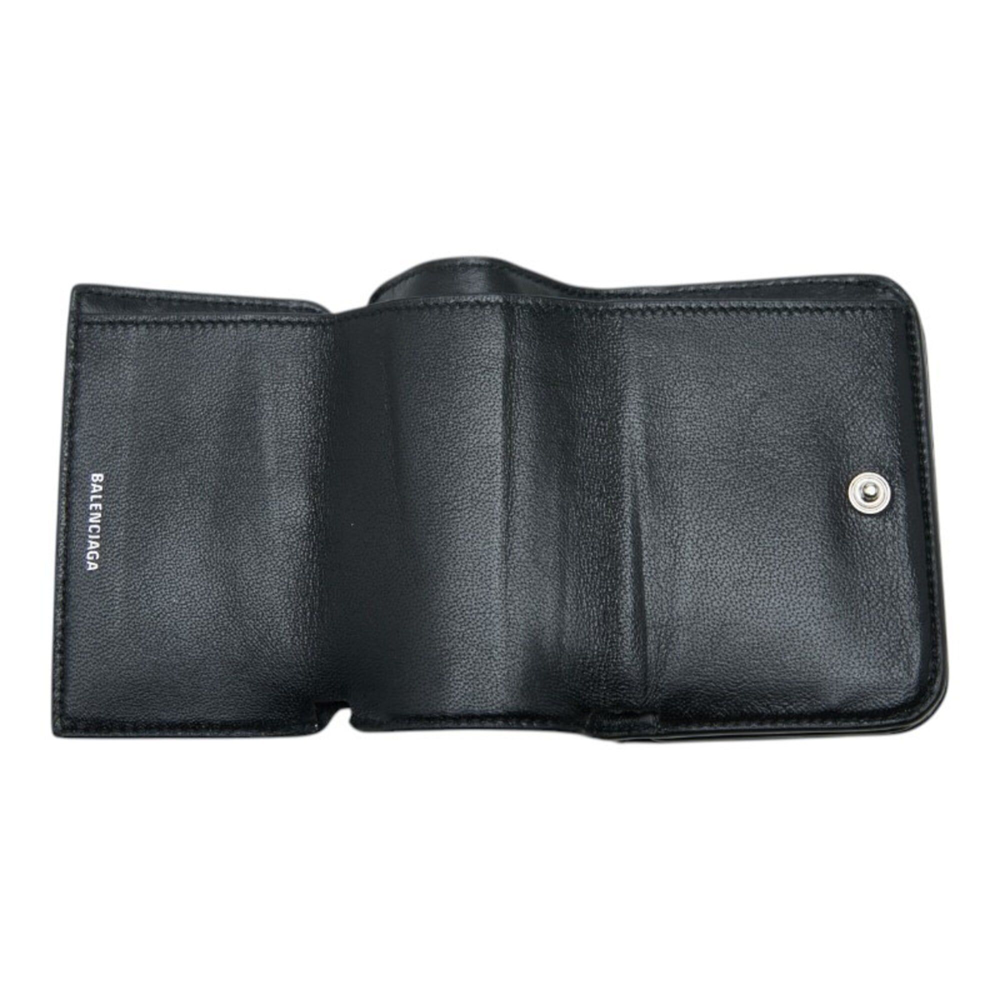 Leather Wallet (Tri-Fold) (Pre-Owned) - Balenciaga - Modalova