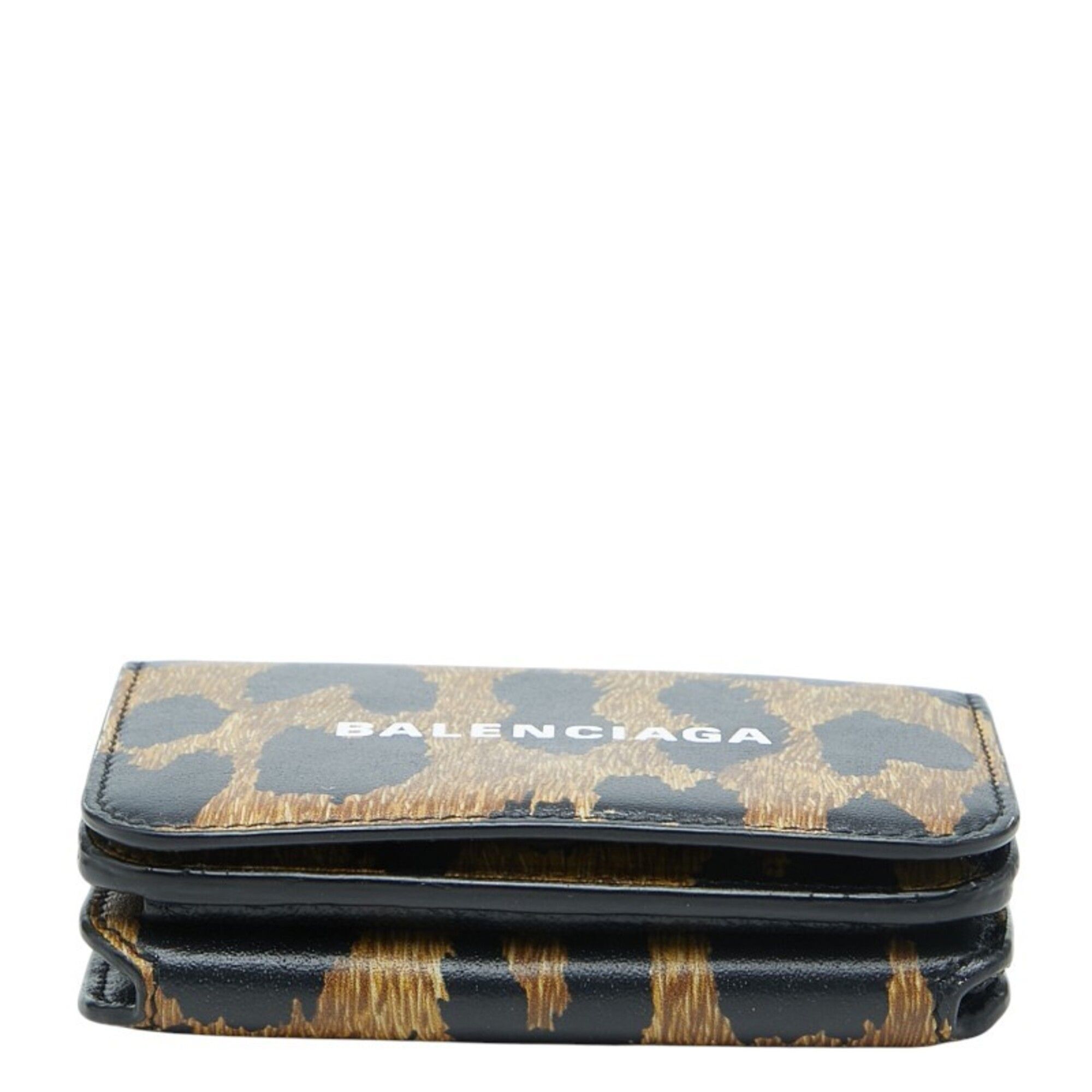 Leather Wallet (Tri-Fold) (Pre-Owned) - Balenciaga - Modalova
