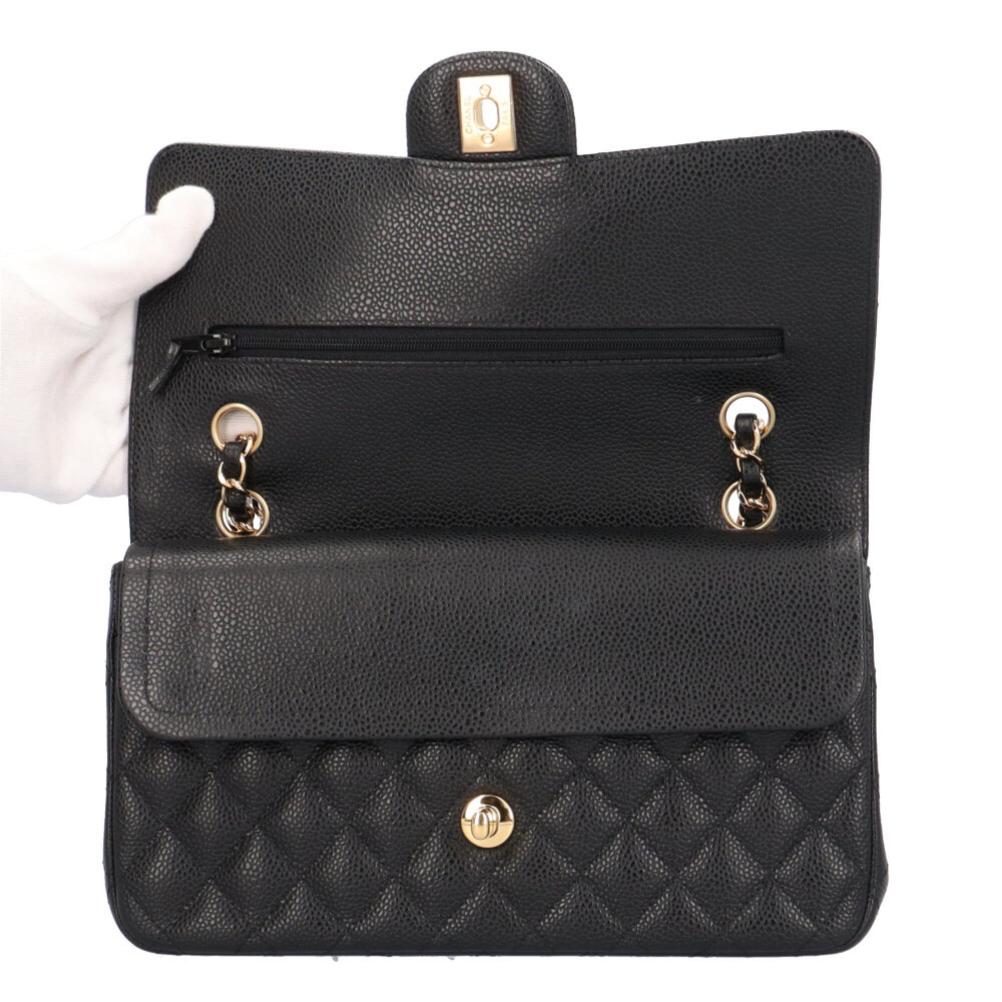 Grained Calfskin Shoulder Bag (Pre-Owned) - Chanel - Modalova