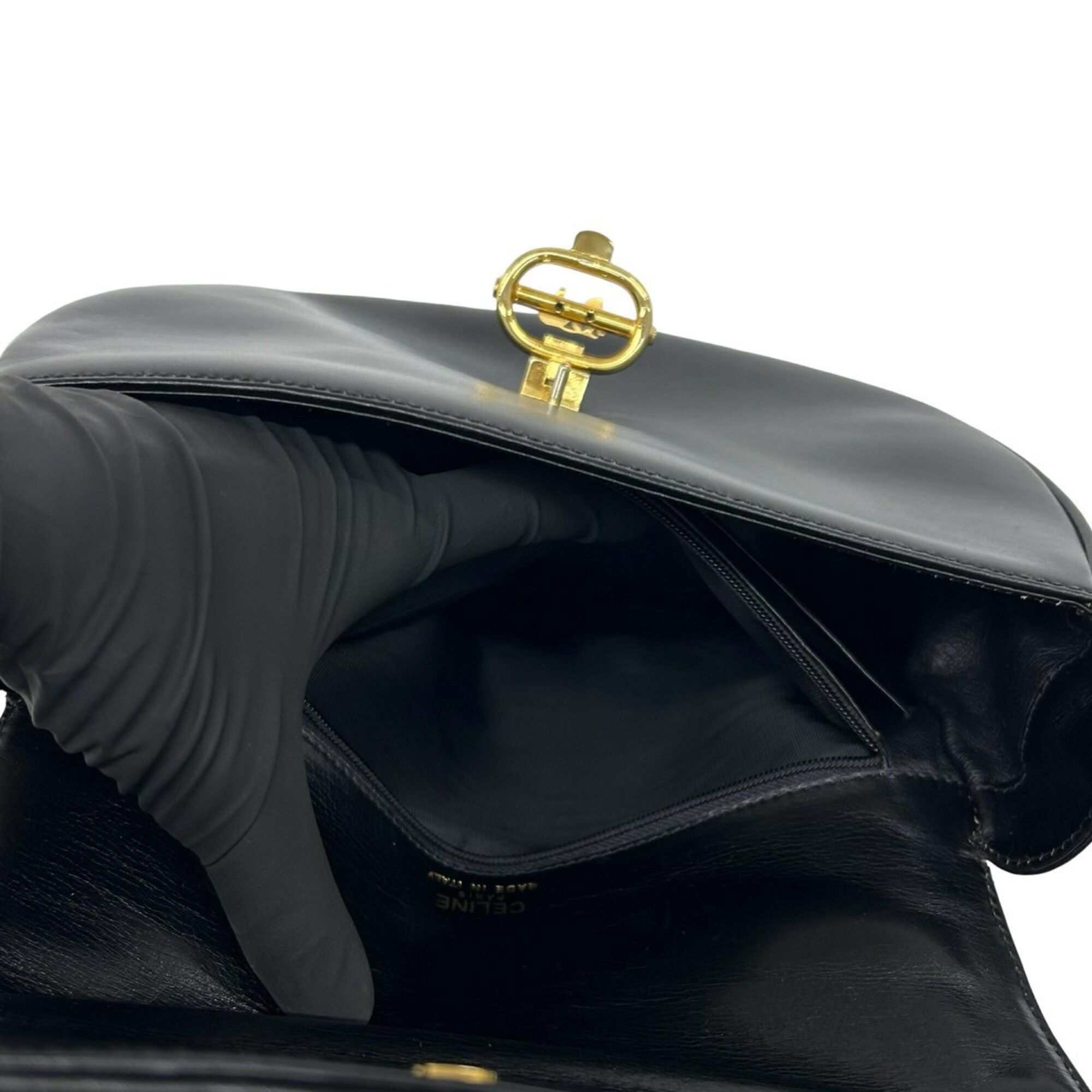 Leather Pochette Shoulder Bag (Pre-Owned) - Celine - Modalova