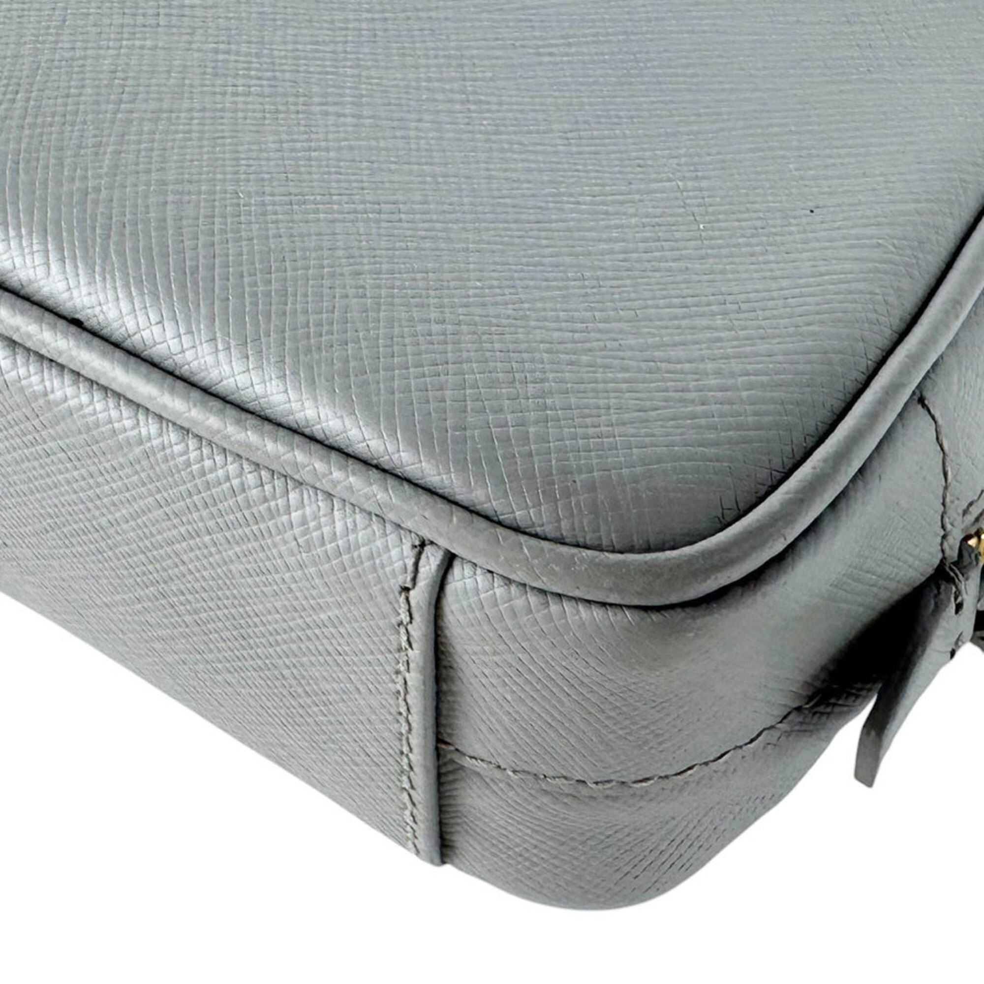 Leather Shoulder Bag (Pre-Owned) - Prada - Modalova