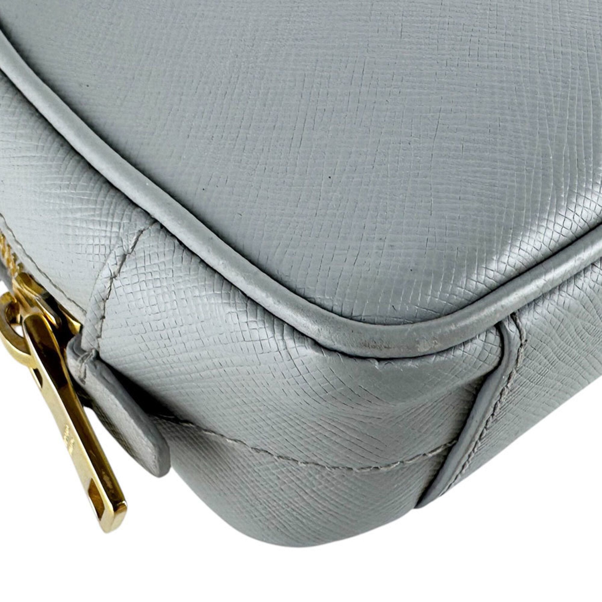 Leather Shoulder Bag (Pre-Owned) - Prada - Modalova